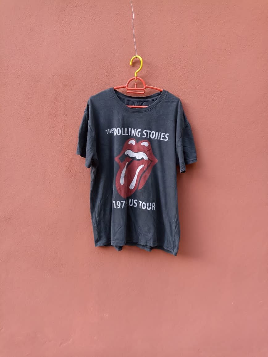 Band Tees The Rolling Stones US Tour 1975 Size US XL / EU 56 / 4 - 1 Thumbnail