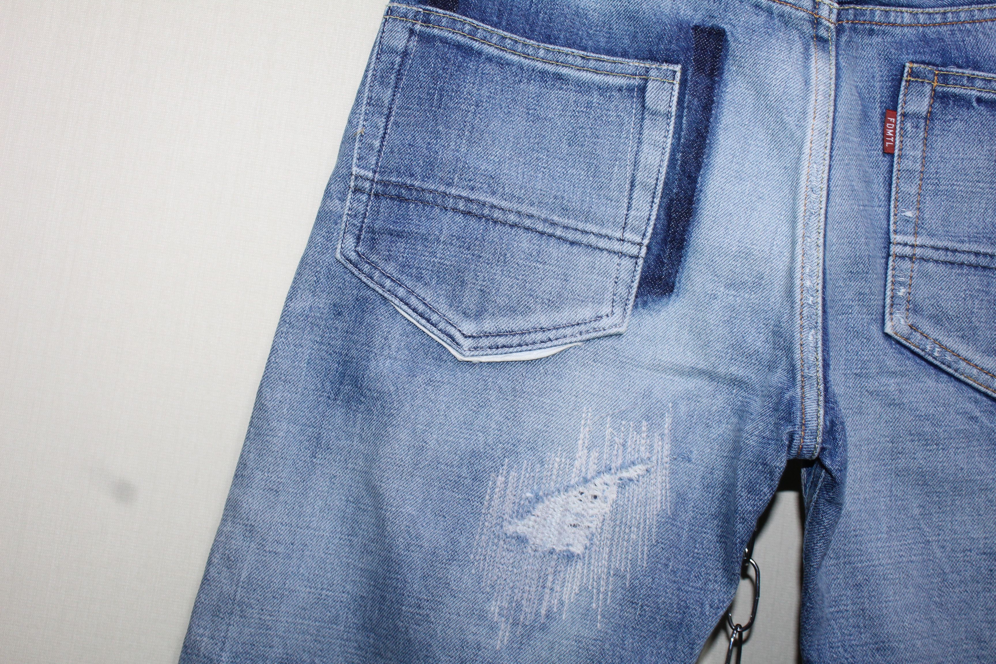 FDMTL distressed and patched FREE SHIPPING Size US 30 / EU 46 - 7 Thumbnail