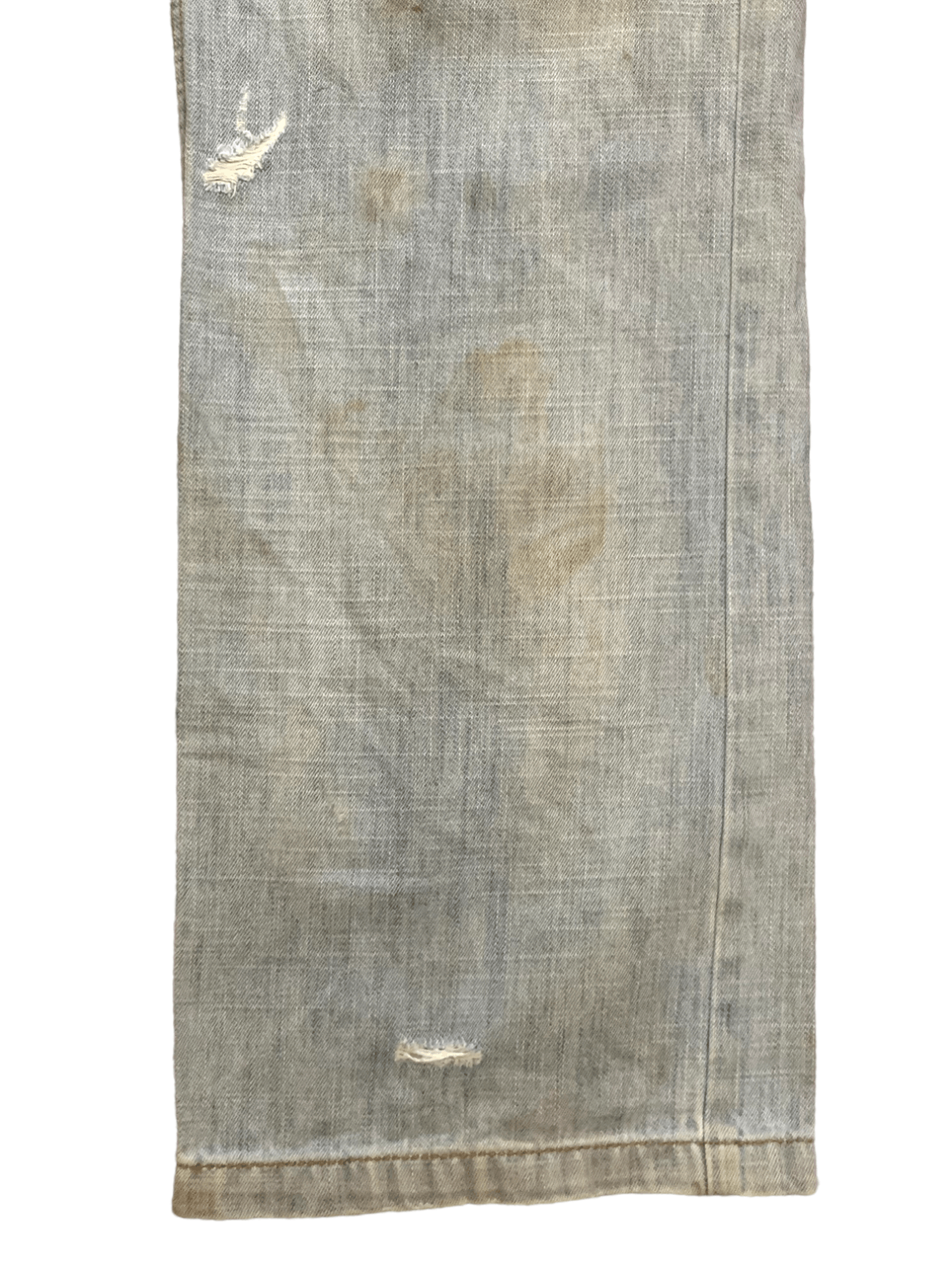 Japanese Brand × Quiksilver Vintage Quiksilver Light Blue Wash Distressed Baggy Jeans Size US 32 / EU 48 - 7 Thumbnail