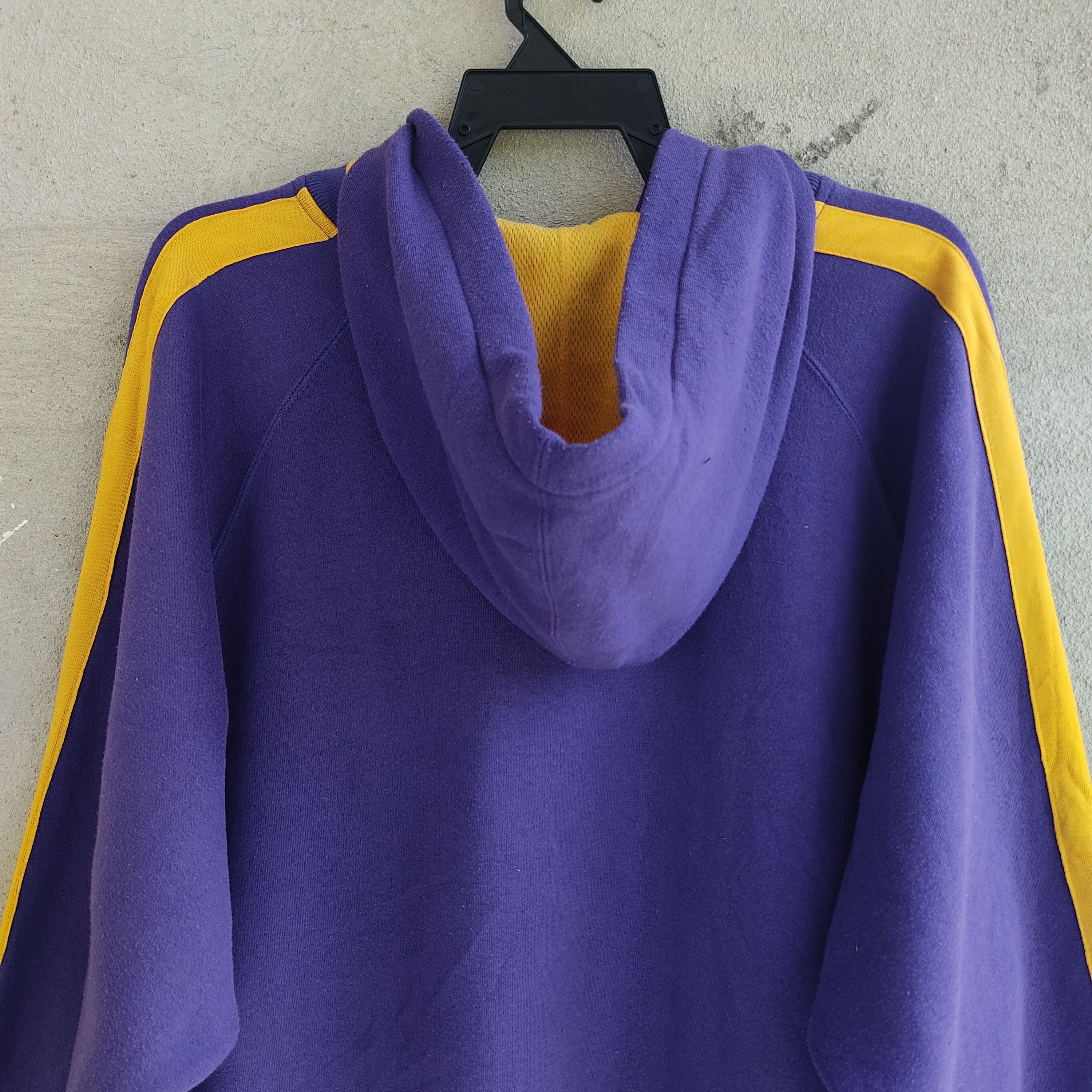 Lee × NFL × Vintage Lee Sport Viking Nfl Big Logo Emberoided Purple Hoodie Size US L / EU 52-54 / 3 - 12 Thumbnail