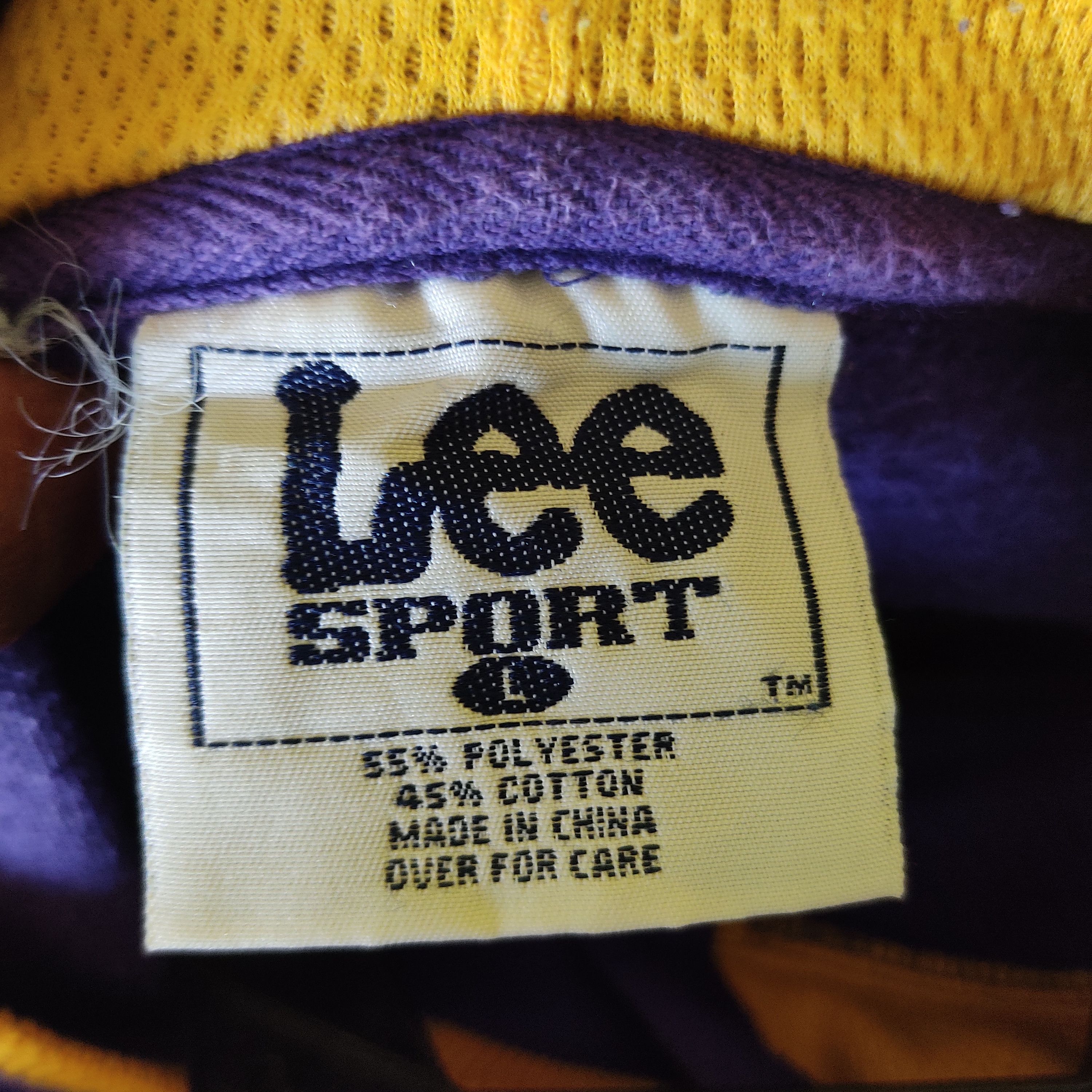 Lee × NFL × Vintage Lee Sport Viking Nfl Big Logo Emberoided Purple Hoodie Size US L / EU 52-54 / 3 - 18 Thumbnail