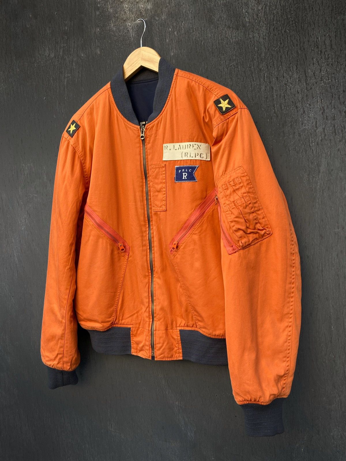 Polo Ralph Lauren Polo Ralph Lauren Japan reverisible bomber jacket size L Size US L / EU 52-54 / 3 - 3 Thumbnail