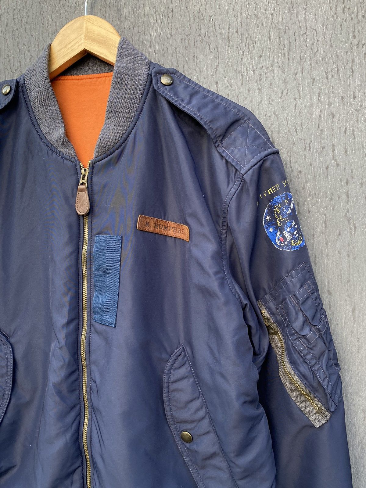 Polo Ralph Lauren Polo Ralph Lauren Japan reverisible bomber jacket size L Size US L / EU 52-54 / 3 - 5 Thumbnail