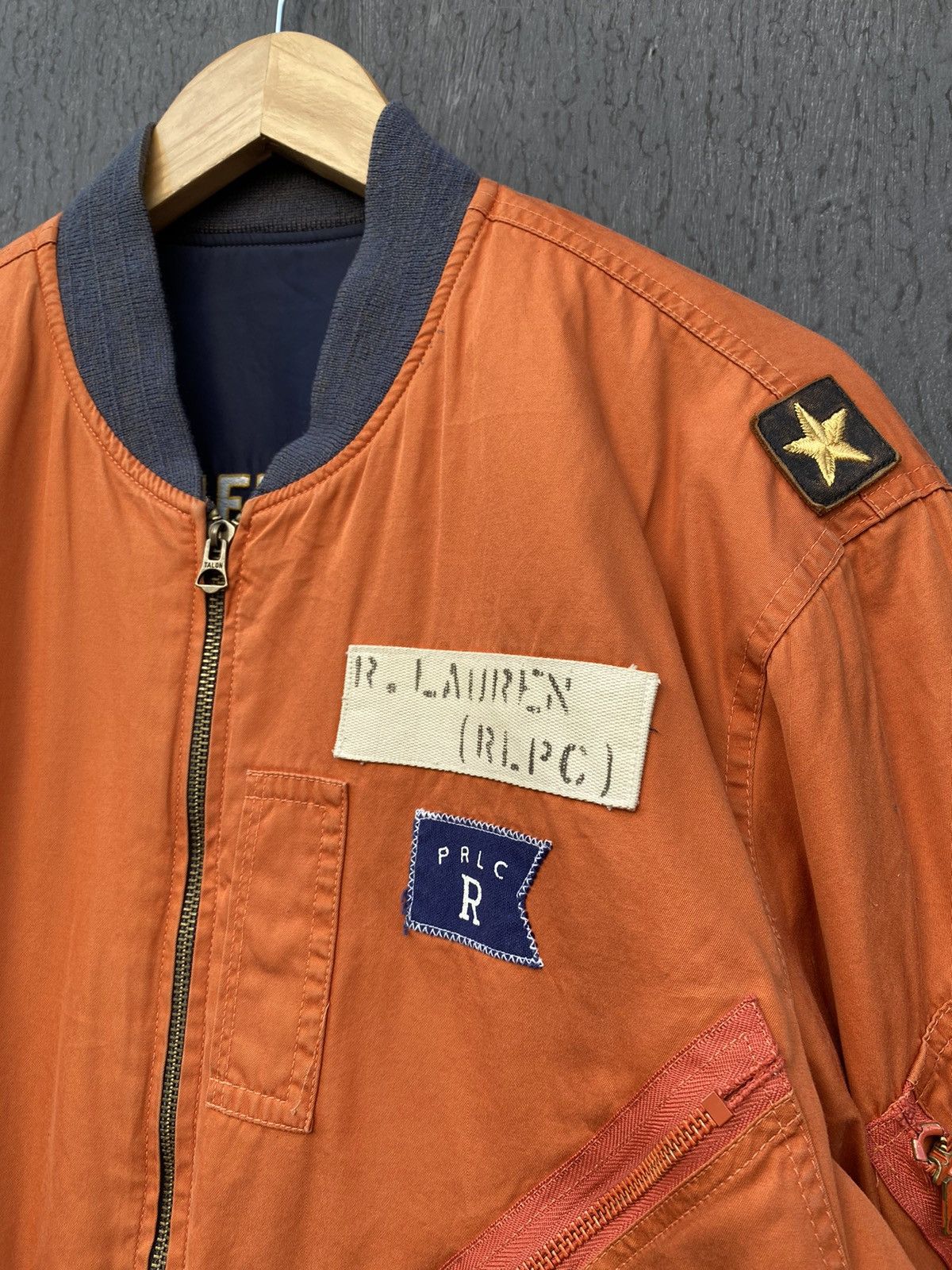 Polo Ralph Lauren Polo Ralph Lauren Japan reverisible bomber jacket size L Size US L / EU 52-54 / 3 - 14 Thumbnail