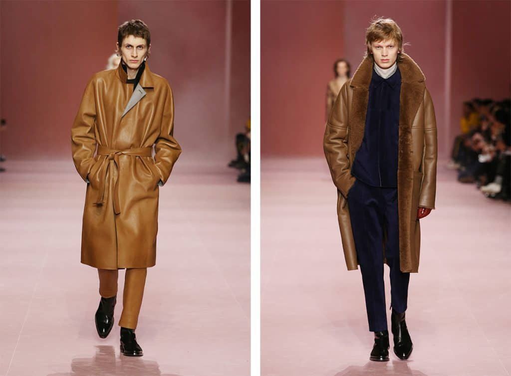 Berluti FW18 Runway Collection Toffee Shearling Coat Size US L / EU 52-54 / 3 - 12 Thumbnail