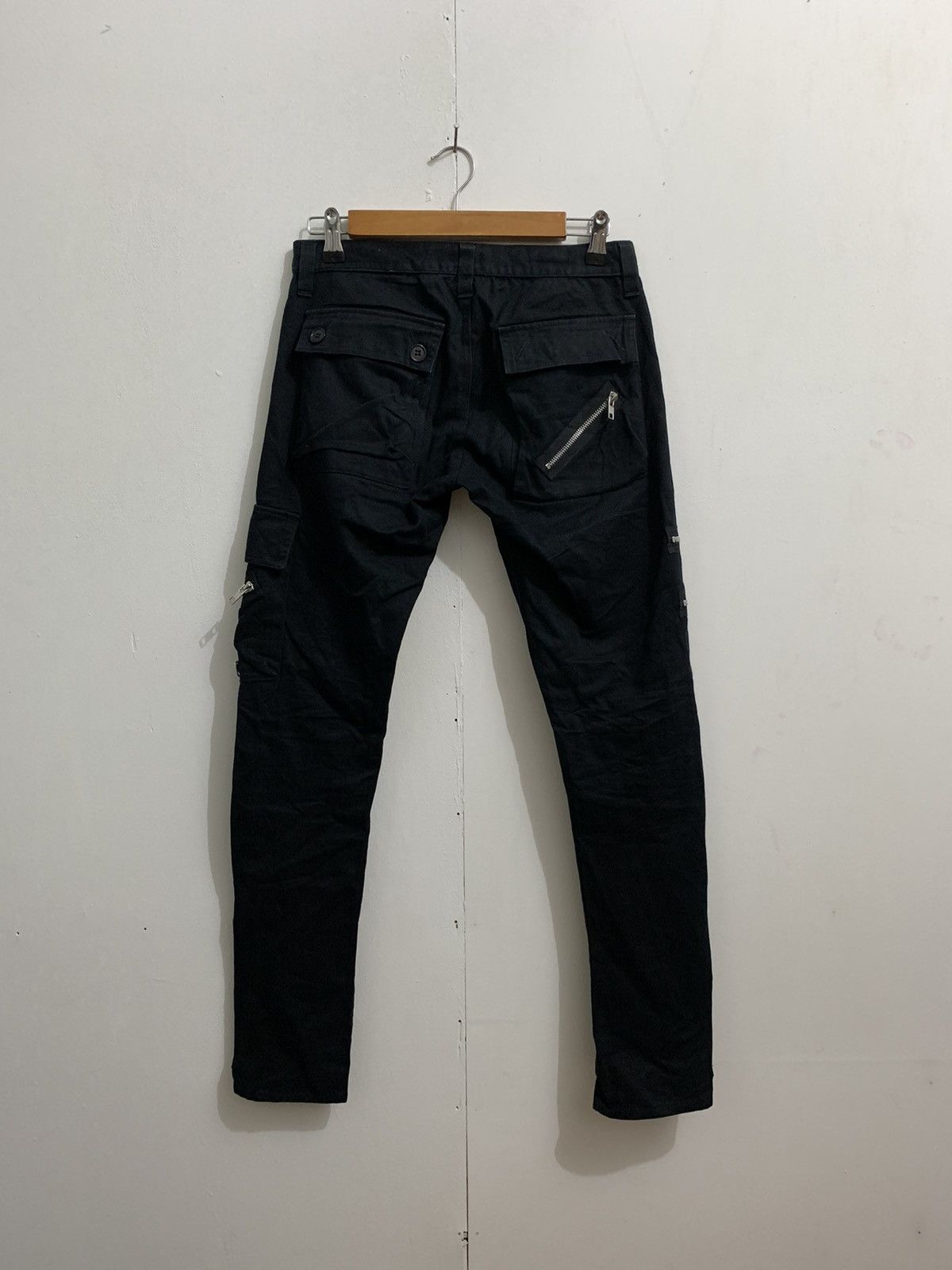 Beauty Beast Bondage Pants “No Means No” Size US 29 - 2 Thumbnail