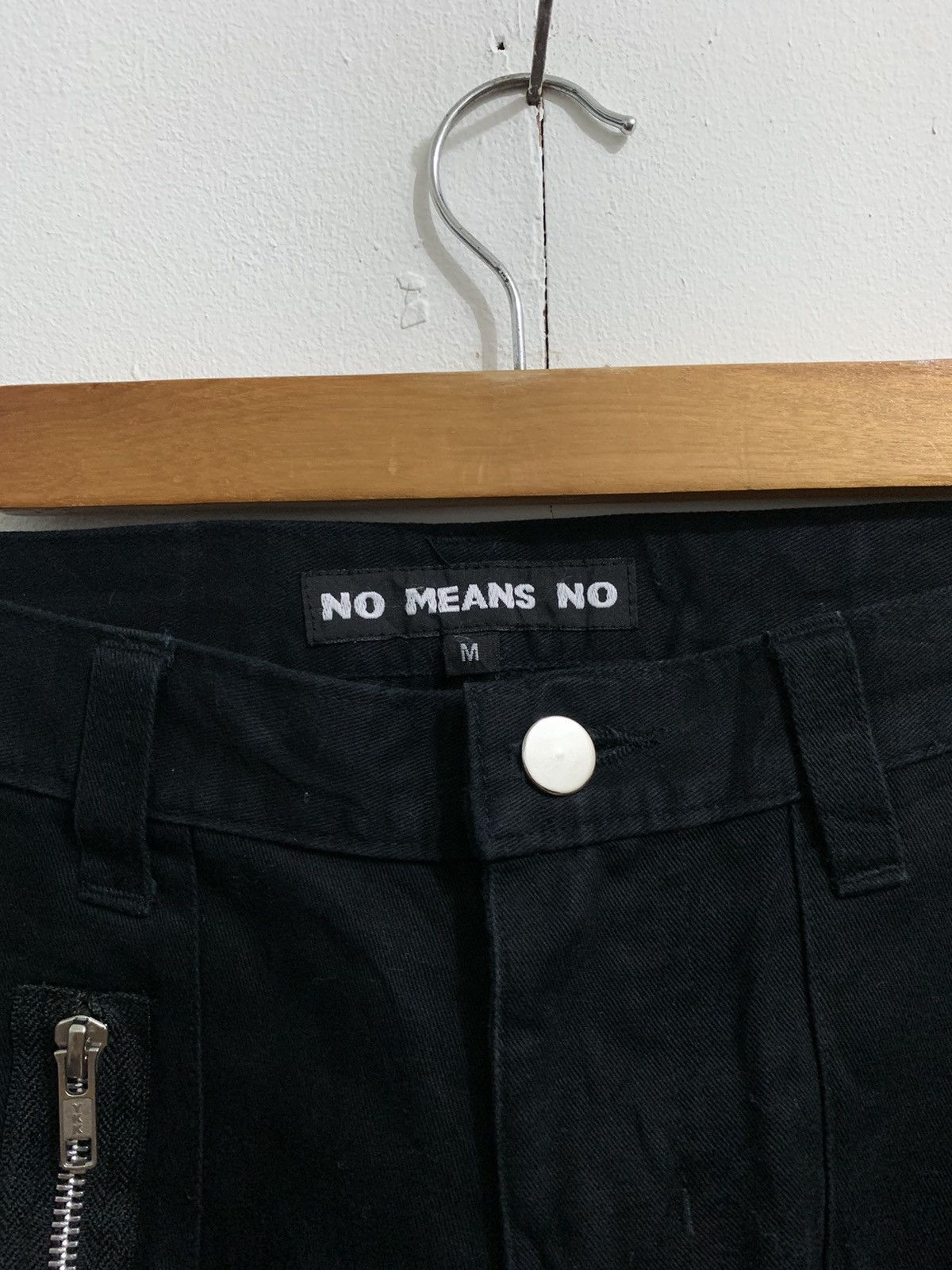 Beauty Beast Bondage Pants “No Means No” Size US 29 - 4 Thumbnail