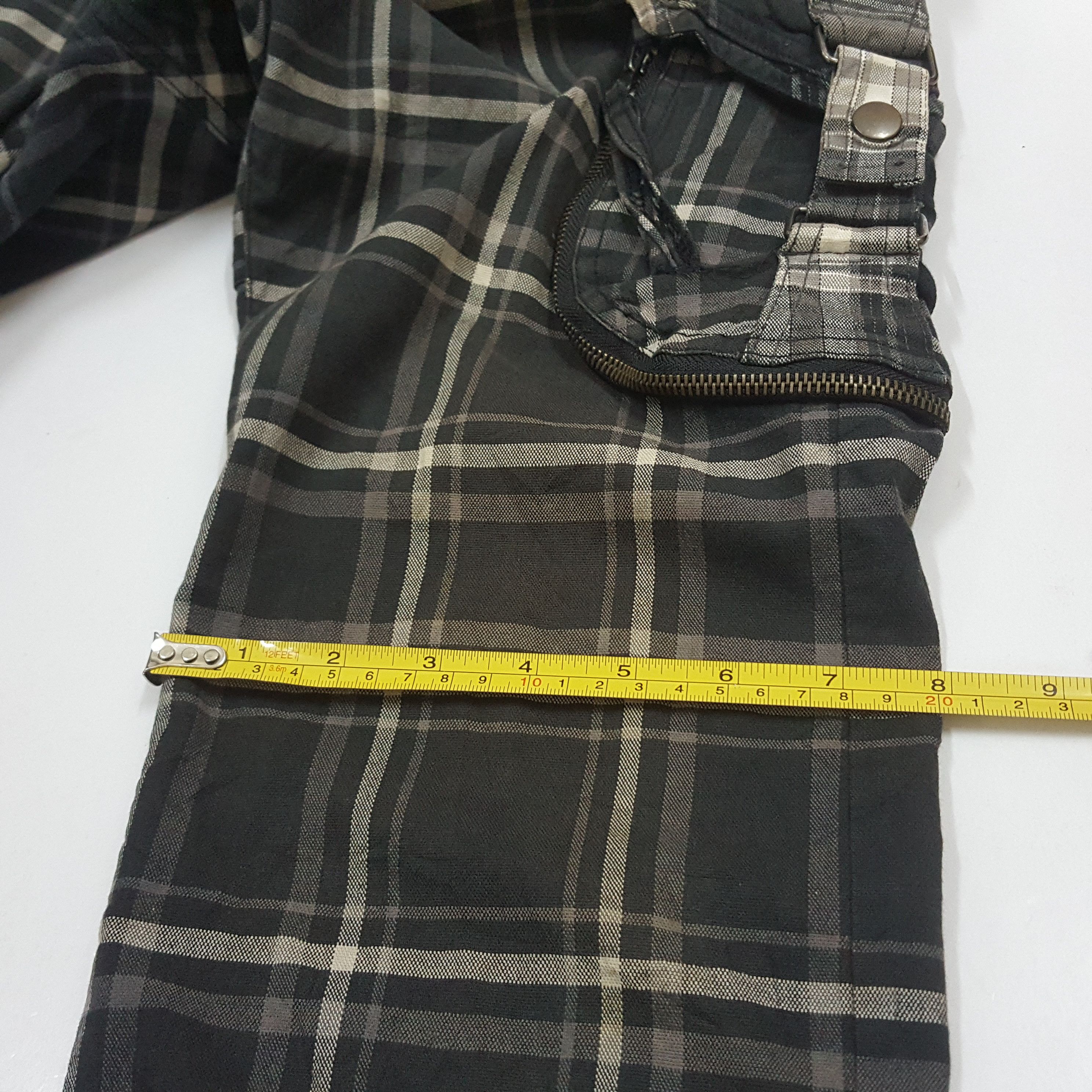 Japanese Brand × Vintage Vintage Japanese brand nova check design trousers pants Size US 31 - 14 Thumbnail
