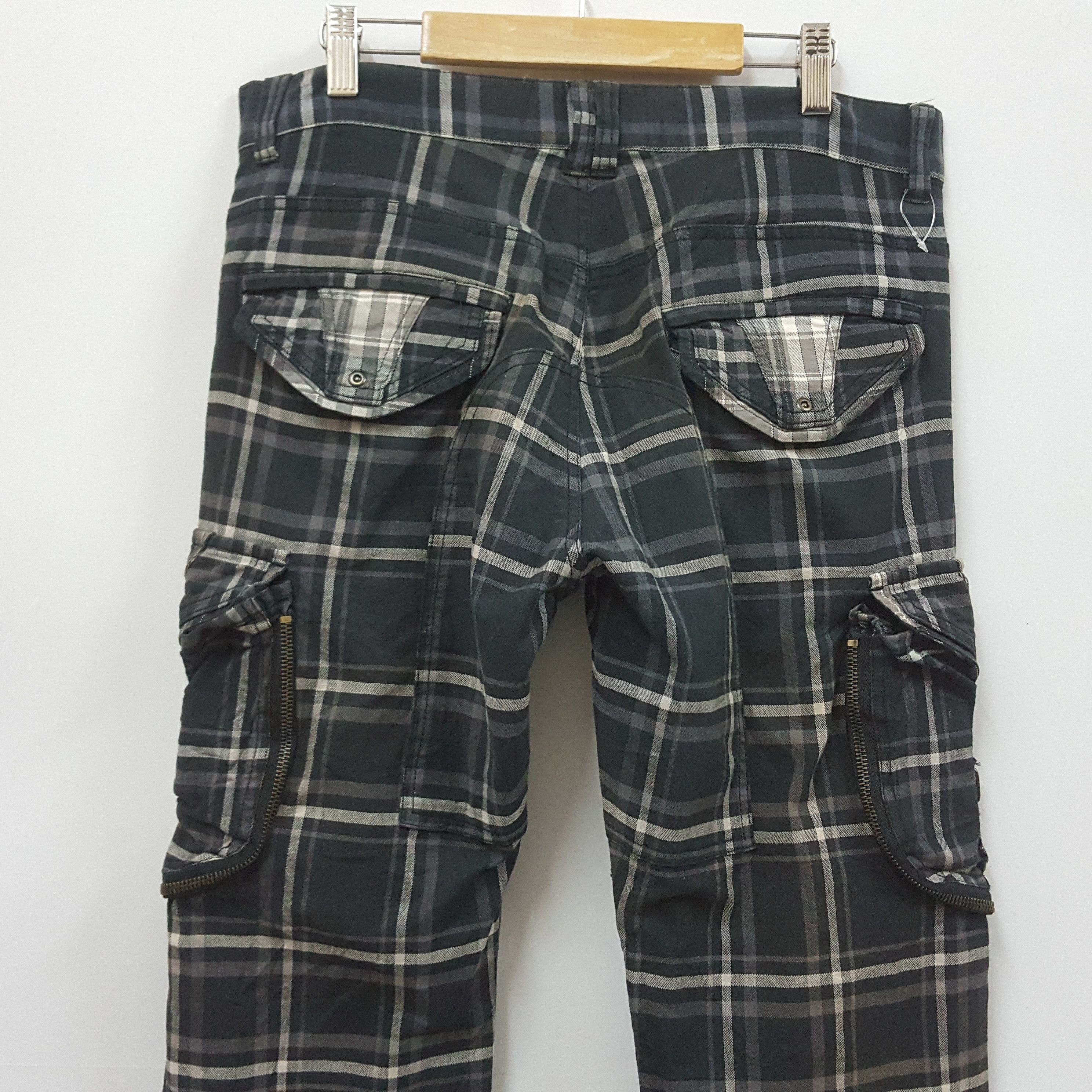 Japanese Brand × Vintage Vintage Japanese brand nova check design trousers pants Size US 31 - 6 Thumbnail
