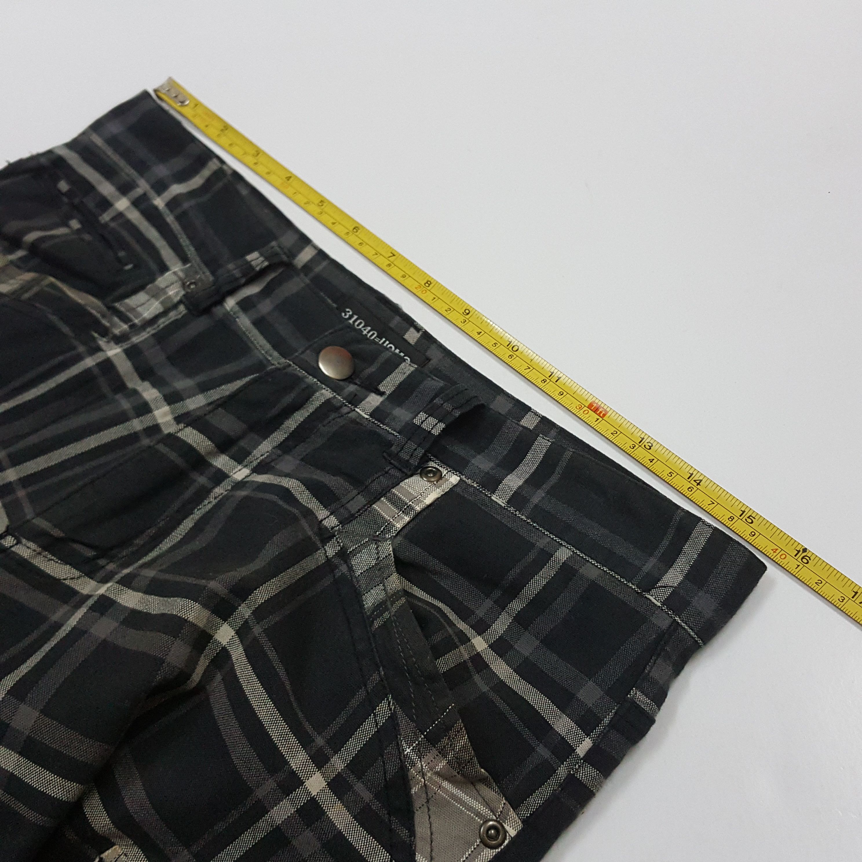 Japanese Brand × Vintage Vintage Japanese brand nova check design trousers pants Size US 31 - 16 Thumbnail
