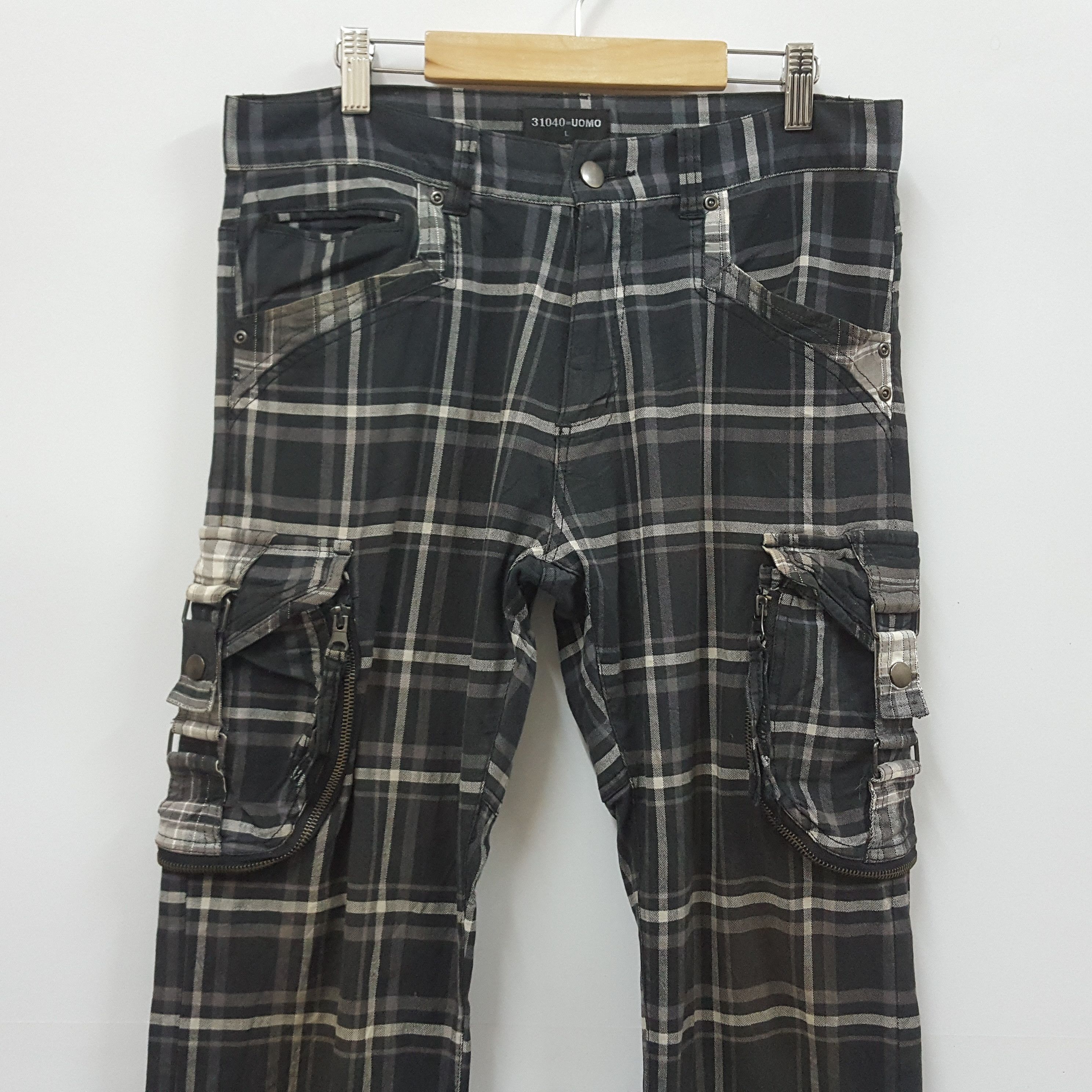 Japanese Brand × Vintage Vintage Japanese brand nova check design trousers pants Size US 31 - 3 Thumbnail