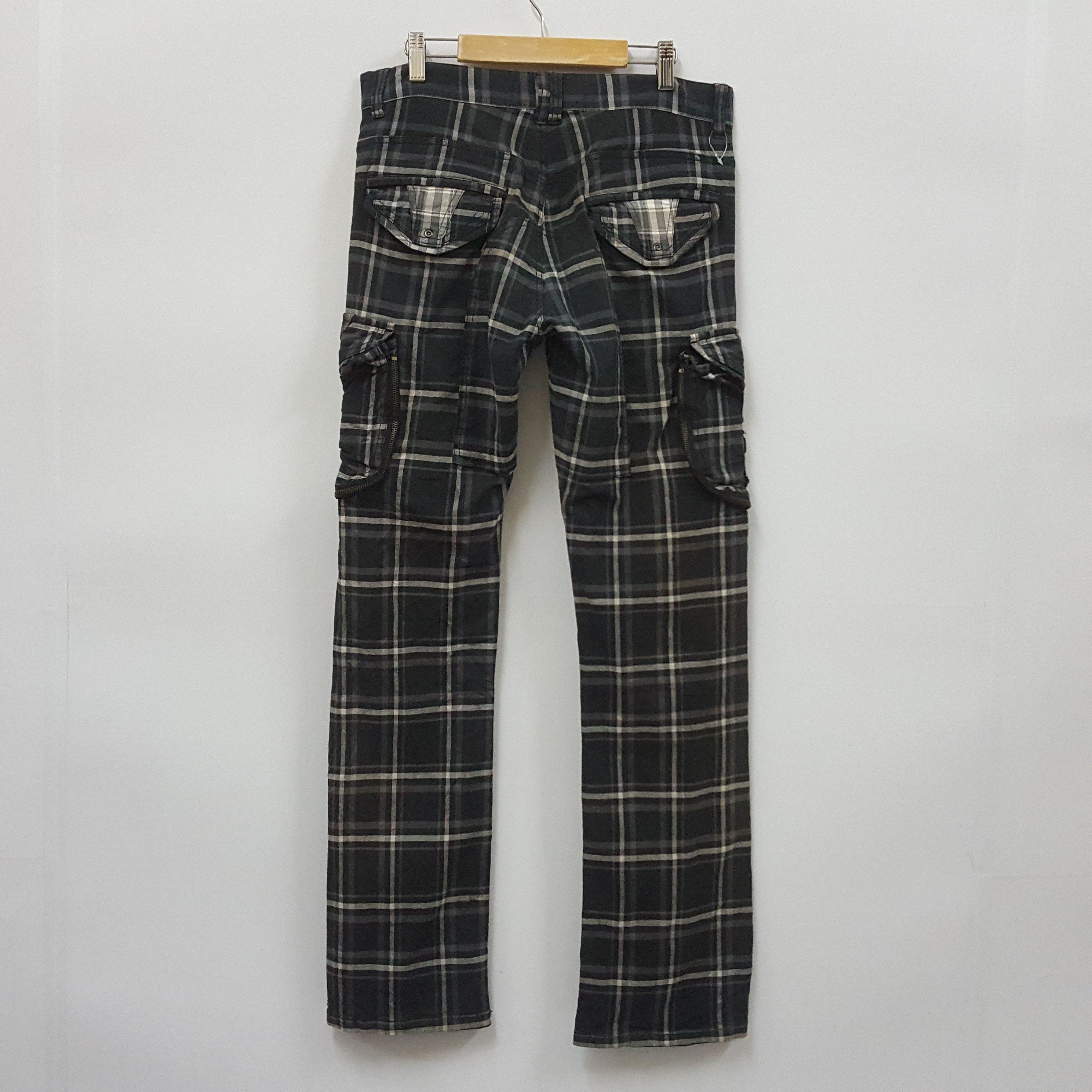 Japanese Brand × Vintage Vintage Japanese brand nova check design trousers pants Size US 31 - 7 Thumbnail