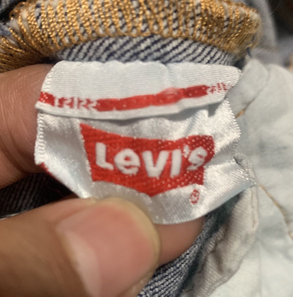 Levi's Vintage Levis 501 Big E Blue Jeans Size 25 Size US 26 / EU 42 - 9 Thumbnail