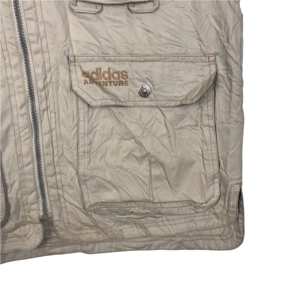 Adidas × Vintage Vintage 90s Adidas Adventure Tactical Pocket Size US L / EU 52-54 / 3 - 5 Thumbnail