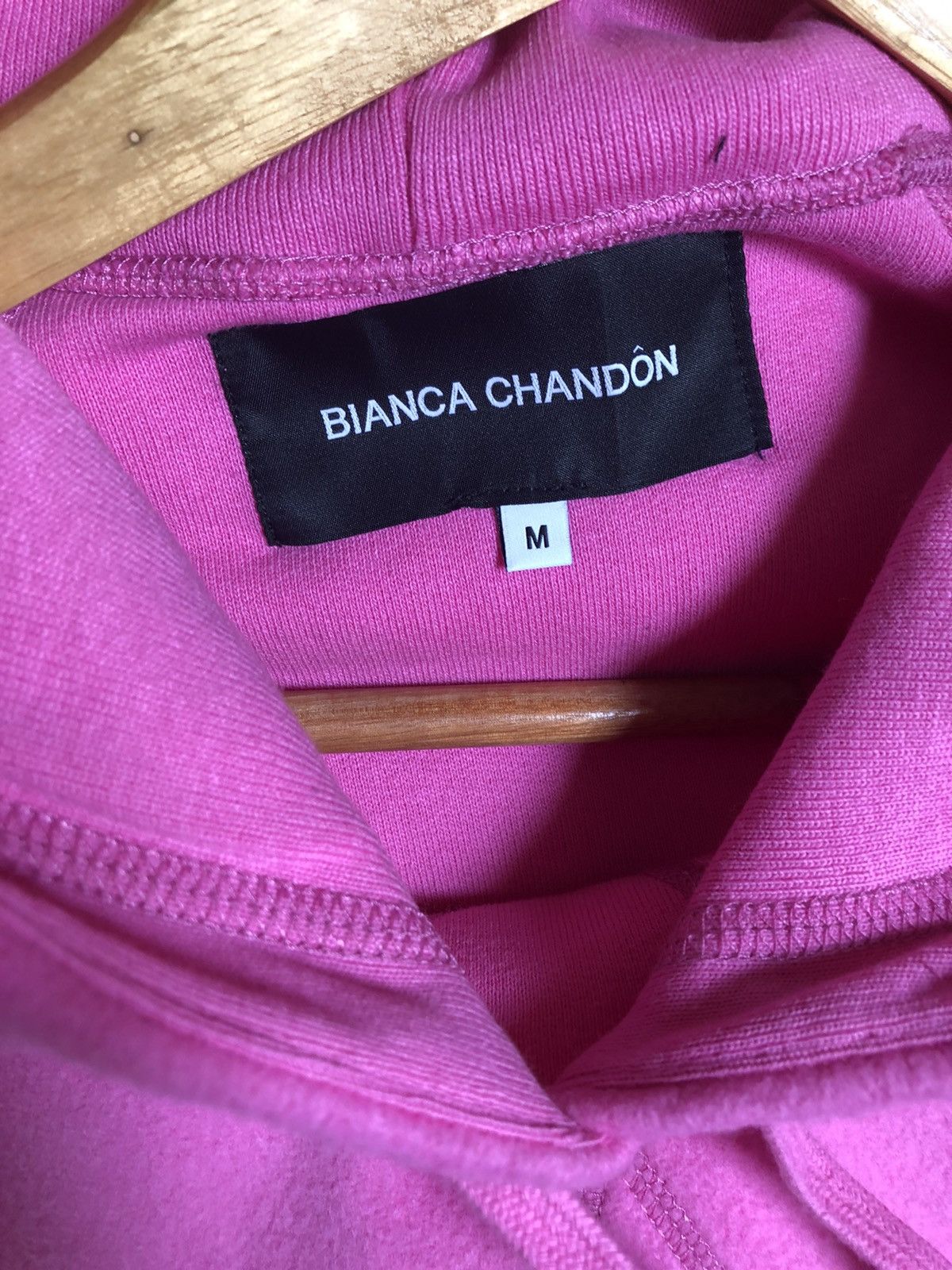 BIANCA CHANDON Bianca Chandon Reverse Fleece pink signature skate hoodie Size US M / EU 48-50 / 2 - 4 Thumbnail