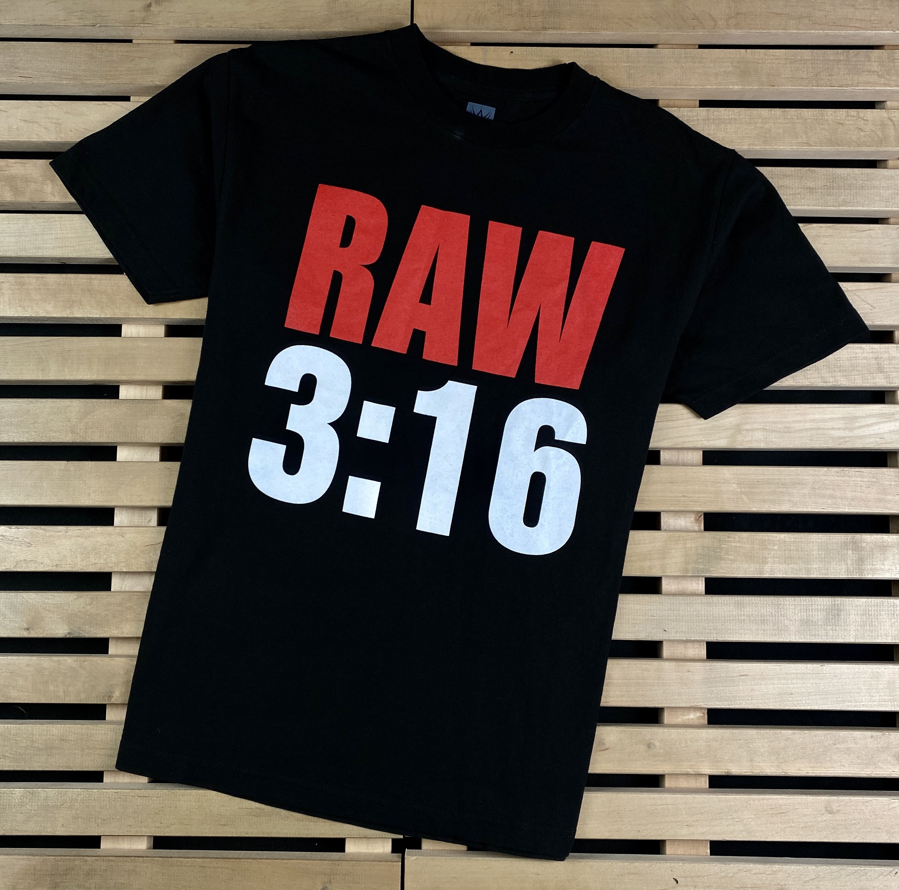 Vintage Vintage T Shirt WWE Steve Austin Stone Cold Raw 3:16 Size M Size US M / EU 48-50 / 2 - 1 Thumbnail
