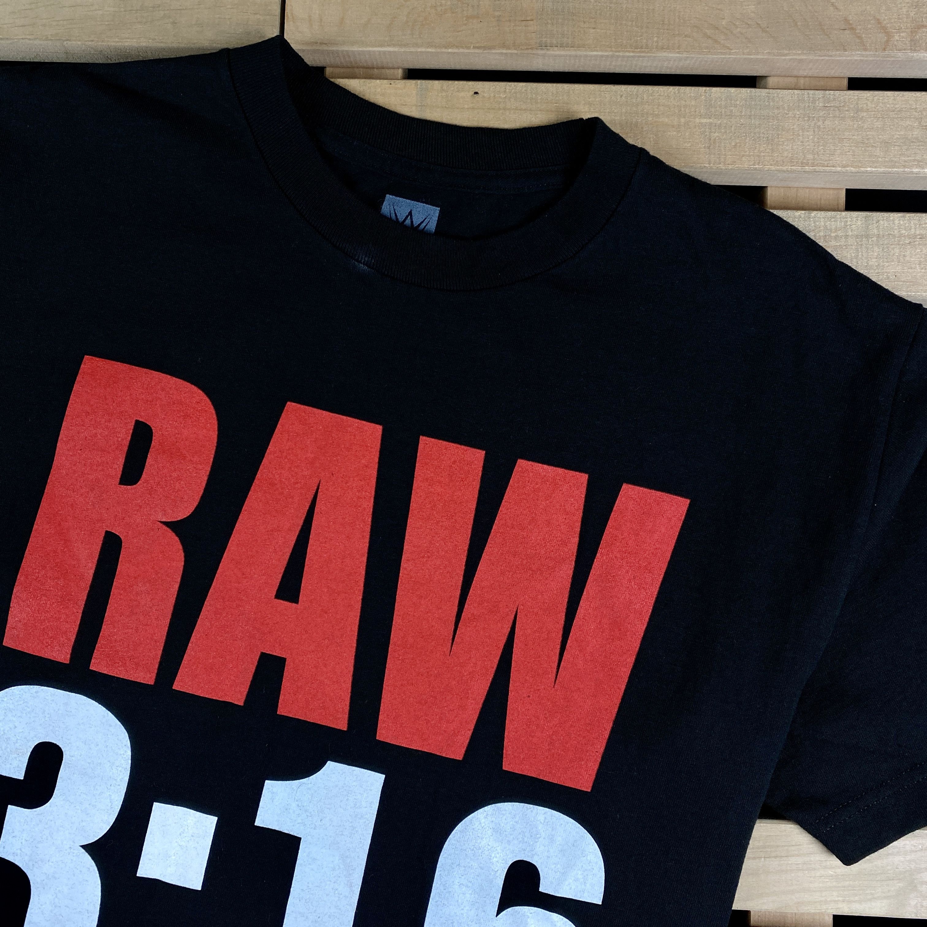 Vintage Vintage T Shirt WWE Steve Austin Stone Cold Raw 3:16 Size M Size US M / EU 48-50 / 2 - 2 Thumbnail