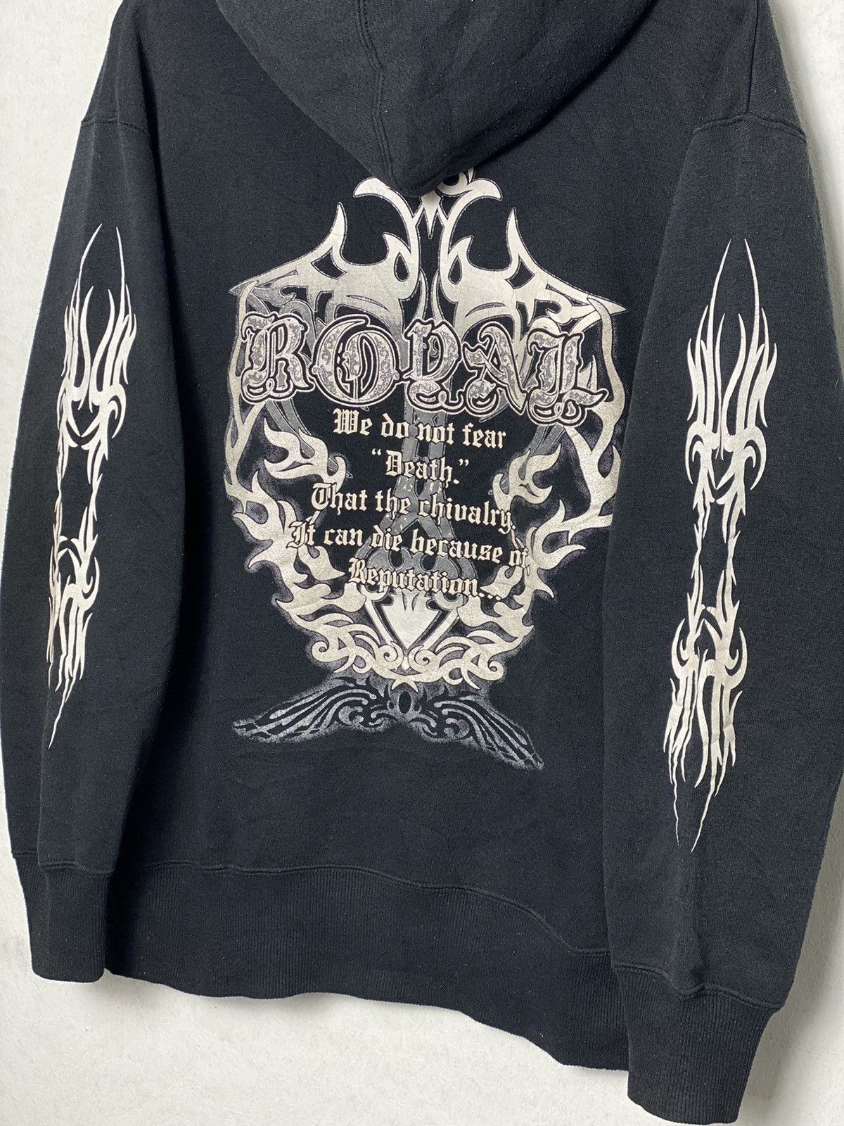 Japanese Brand Vintage Jenny Stone Chrome Wings Hearts Crest / Y2K Punk Size US L / EU 52-54 / 3 - 6 Thumbnail