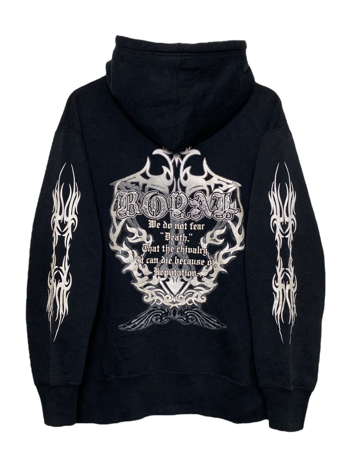 Japanese Brand Vintage Jenny Stone Chrome Wings Hearts Crest / Y2K Punk Size US L / EU 52-54 / 3 - 3 Thumbnail
