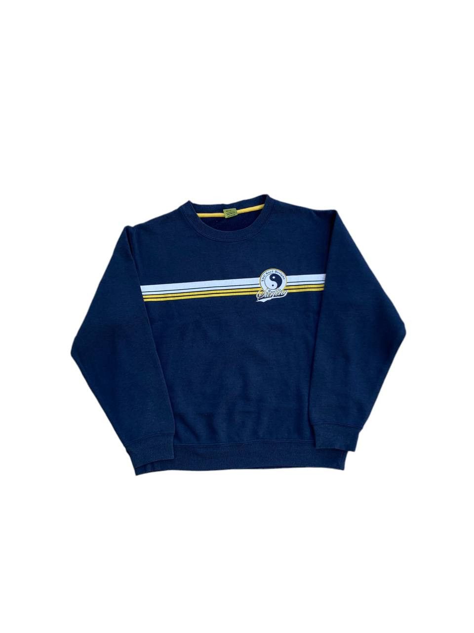 Japanese Brand Vintage T&C Surf Design Striped Keeponsurfing Sweatshirt Size US S / EU 44-46 / 1 - 2 Thumbnail
