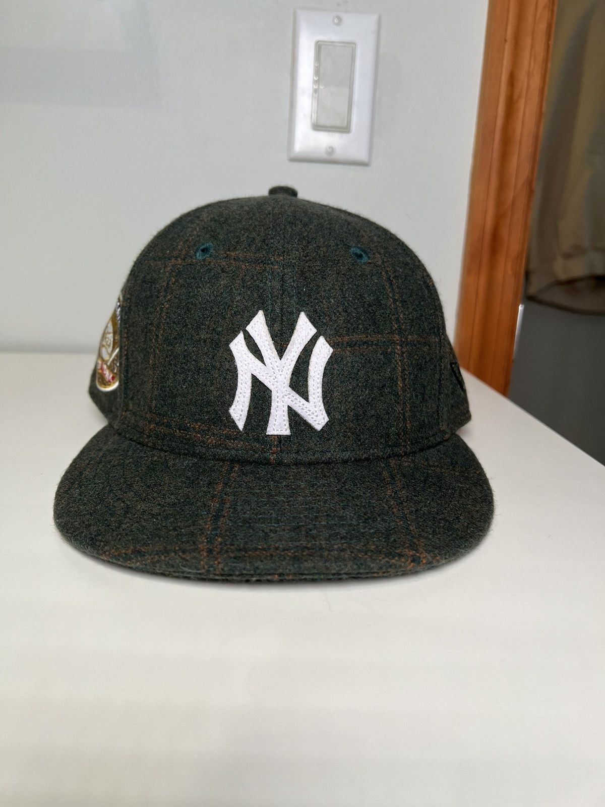 Kith New Era New York Yankees Plaid Fitted Hat