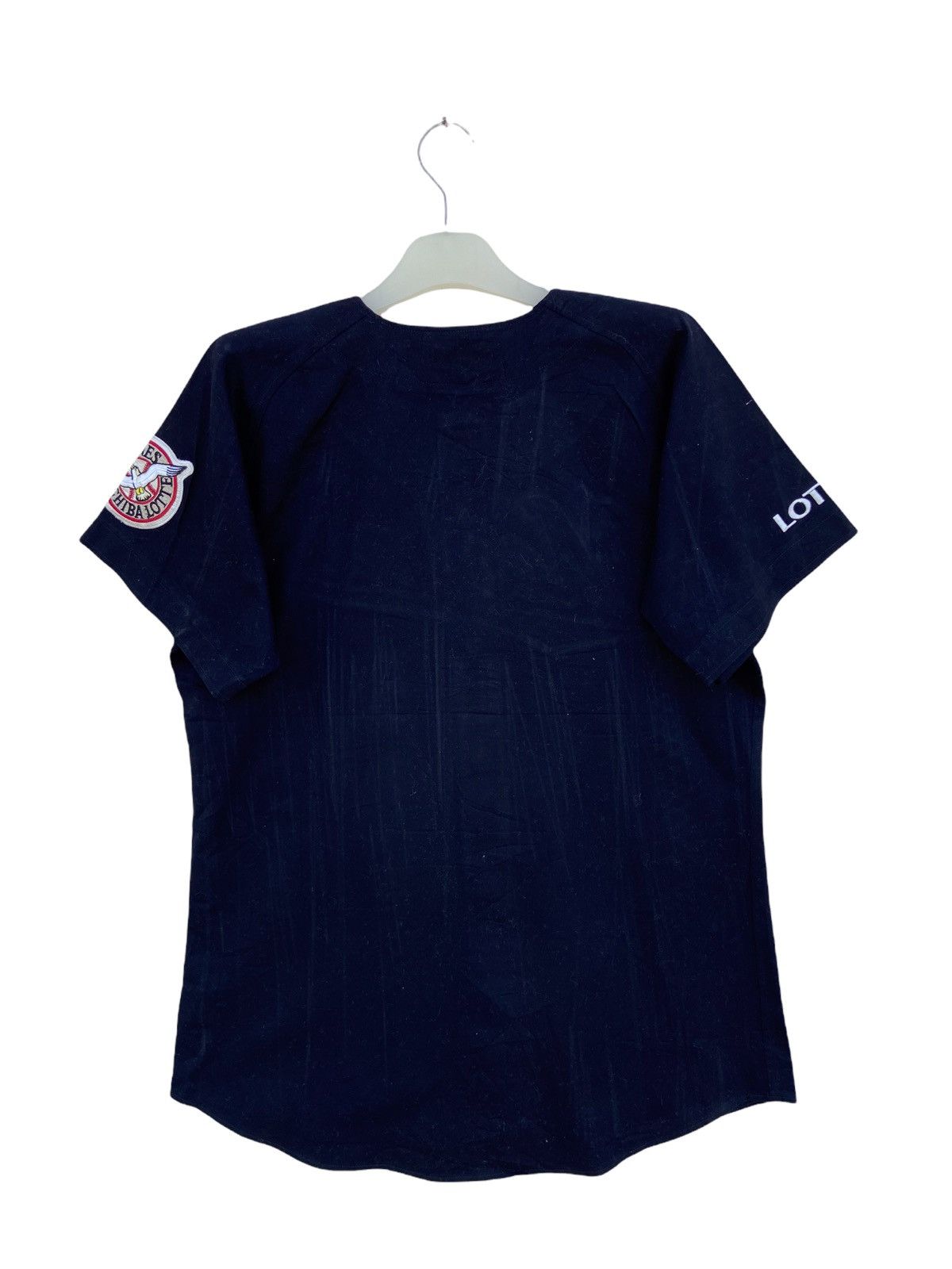 Vintage MARINES BLACK BASEBALL SHIRT Size US M / EU 48-50 / 2 - 7 Thumbnail