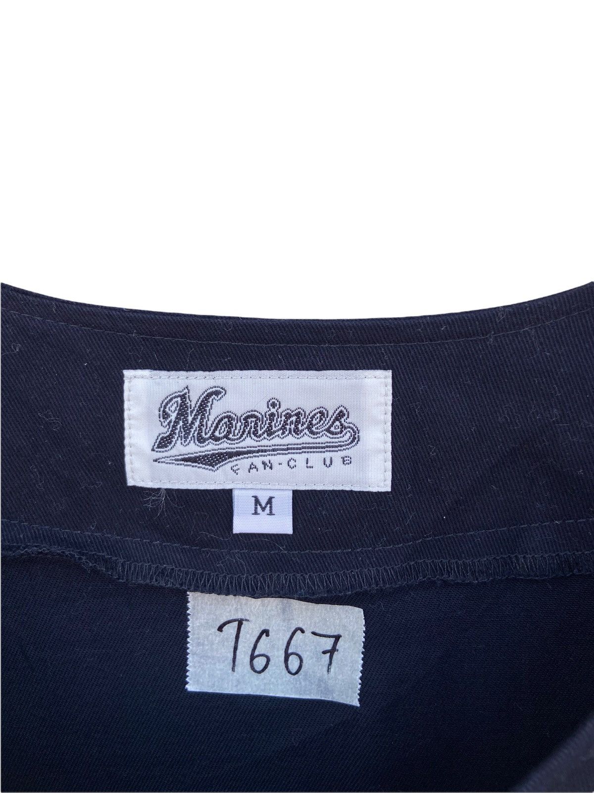 Vintage MARINES BLACK BASEBALL SHIRT Size US M / EU 48-50 / 2 - 3 Thumbnail