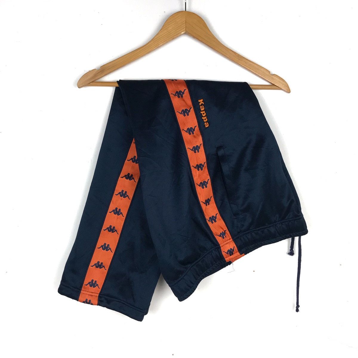 Kappa Vintage 90s Kappa Side Tape Trackpants Gosha Rubchinsky Size US 30 / EU 46 - 1 Thumbnail