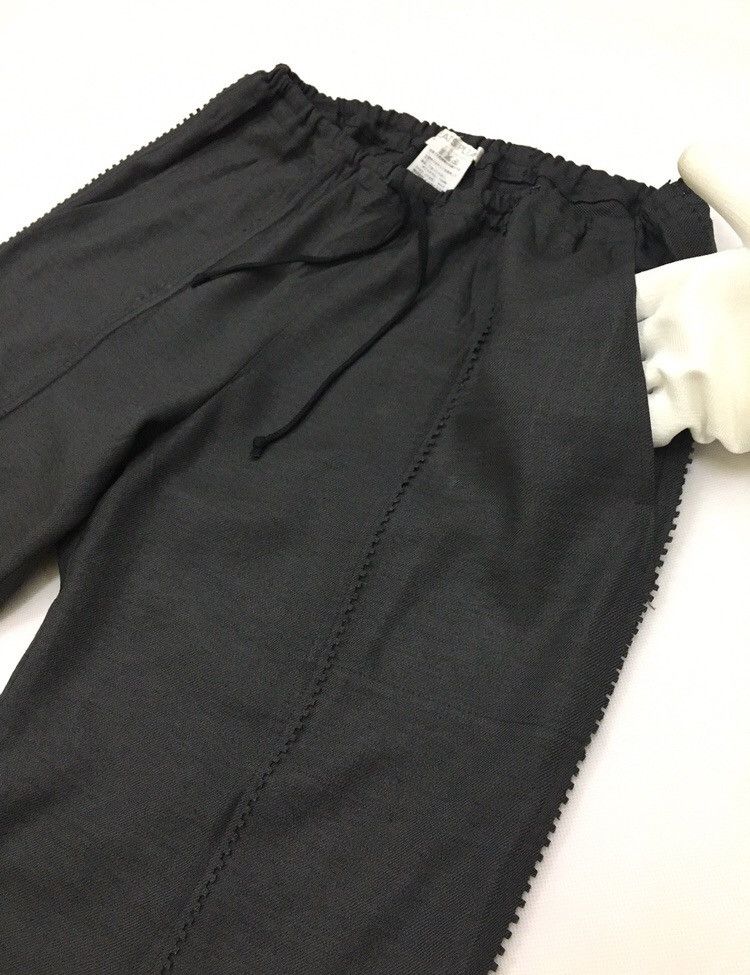 Issey Miyake × Pleats Please Issey Miyake Pleats Please Ultrasonic Pinking Cut Drawstring Pant Size US 27 - 5 Thumbnail