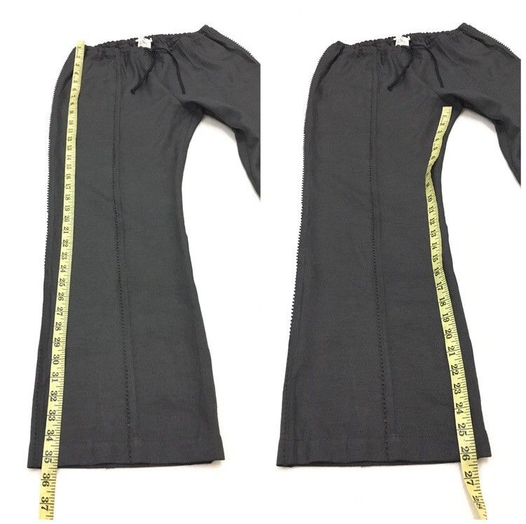 Issey Miyake × Pleats Please Issey Miyake Pleats Please Ultrasonic Pinking Cut Drawstring Pant Size US 27 - 9 Thumbnail