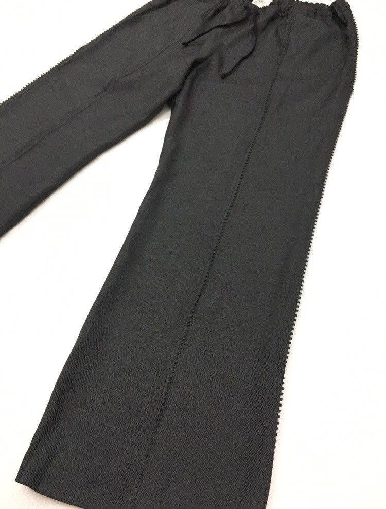 Issey Miyake × Pleats Please Issey Miyake Pleats Please Ultrasonic Pinking Cut Drawstring Pant Size US 27 - 2 Thumbnail