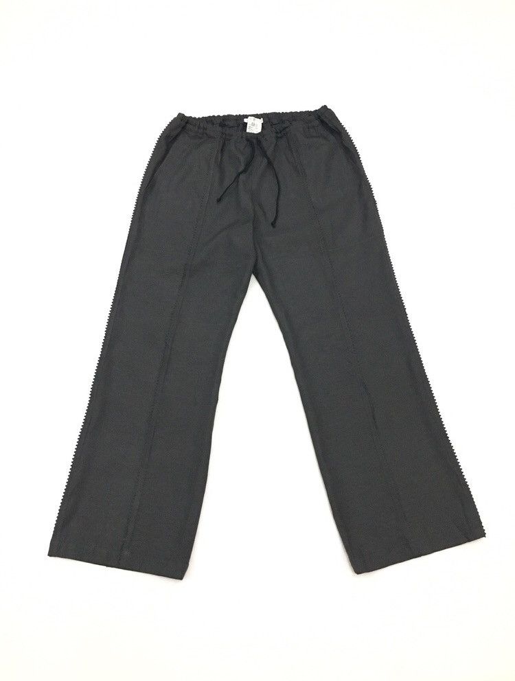 Issey Miyake × Pleats Please Issey Miyake Pleats Please Ultrasonic Pinking Cut Drawstring Pant Size US 27 - 1 Thumbnail
