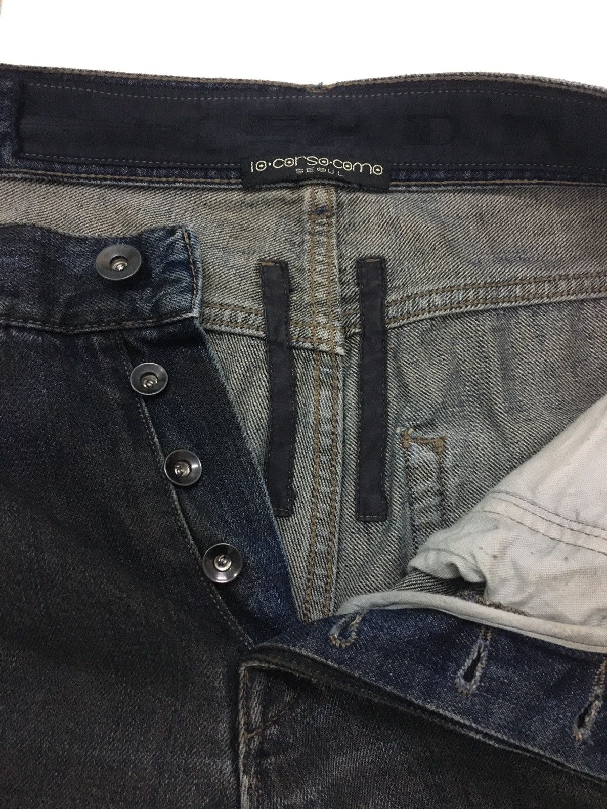 10 Corso Como × Rick Owens Drkshdw Dark Dust Jeans Size US 30 / EU 46 - 7 Thumbnail