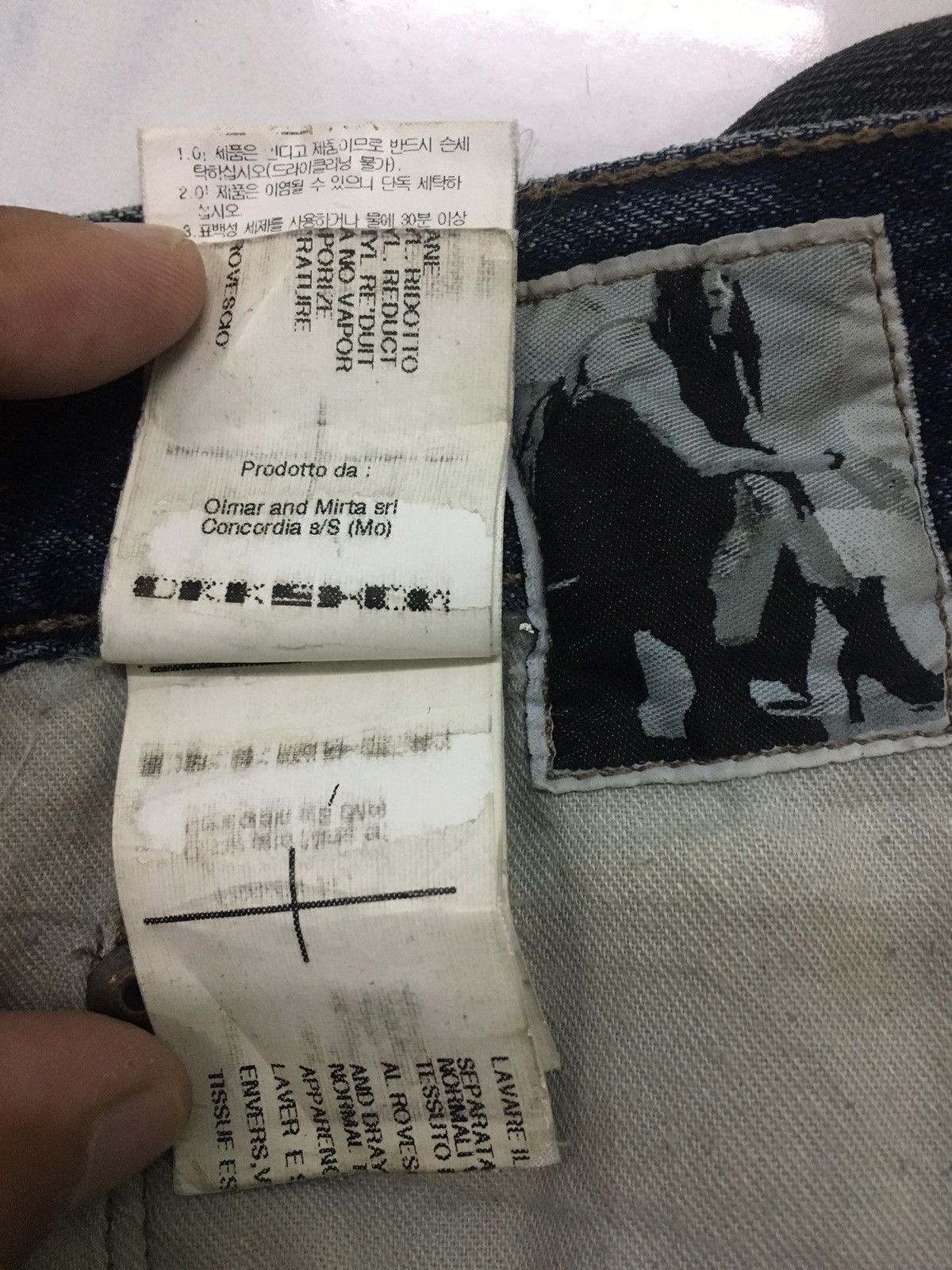 10 Corso Como × Rick Owens Drkshdw Dark Dust Jeans Size US 30 / EU 46 - 10 Thumbnail