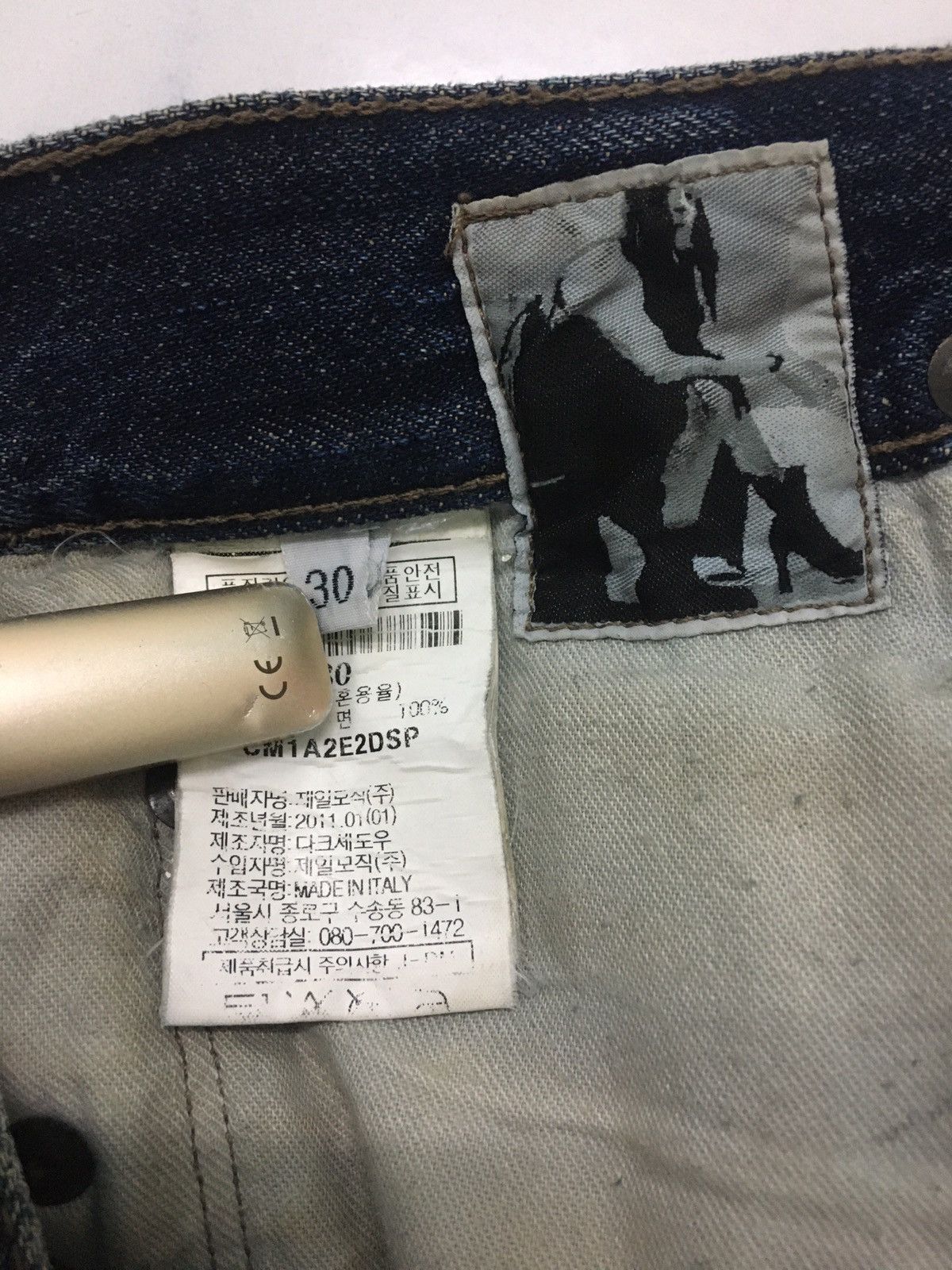 10 Corso Como × Rick Owens Drkshdw Dark Dust Jeans Size US 30 / EU 46 - 8 Thumbnail
