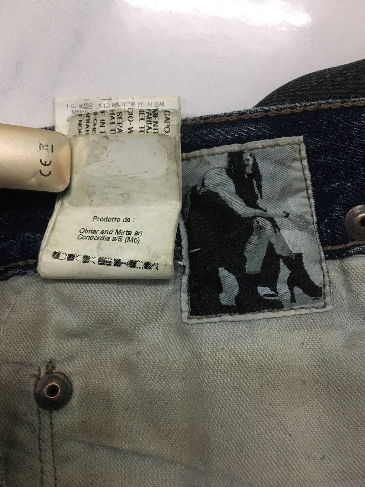 10 Corso Como × Rick Owens Drkshdw Dark Dust Jeans Size US 30 / EU 46 - 11 Thumbnail