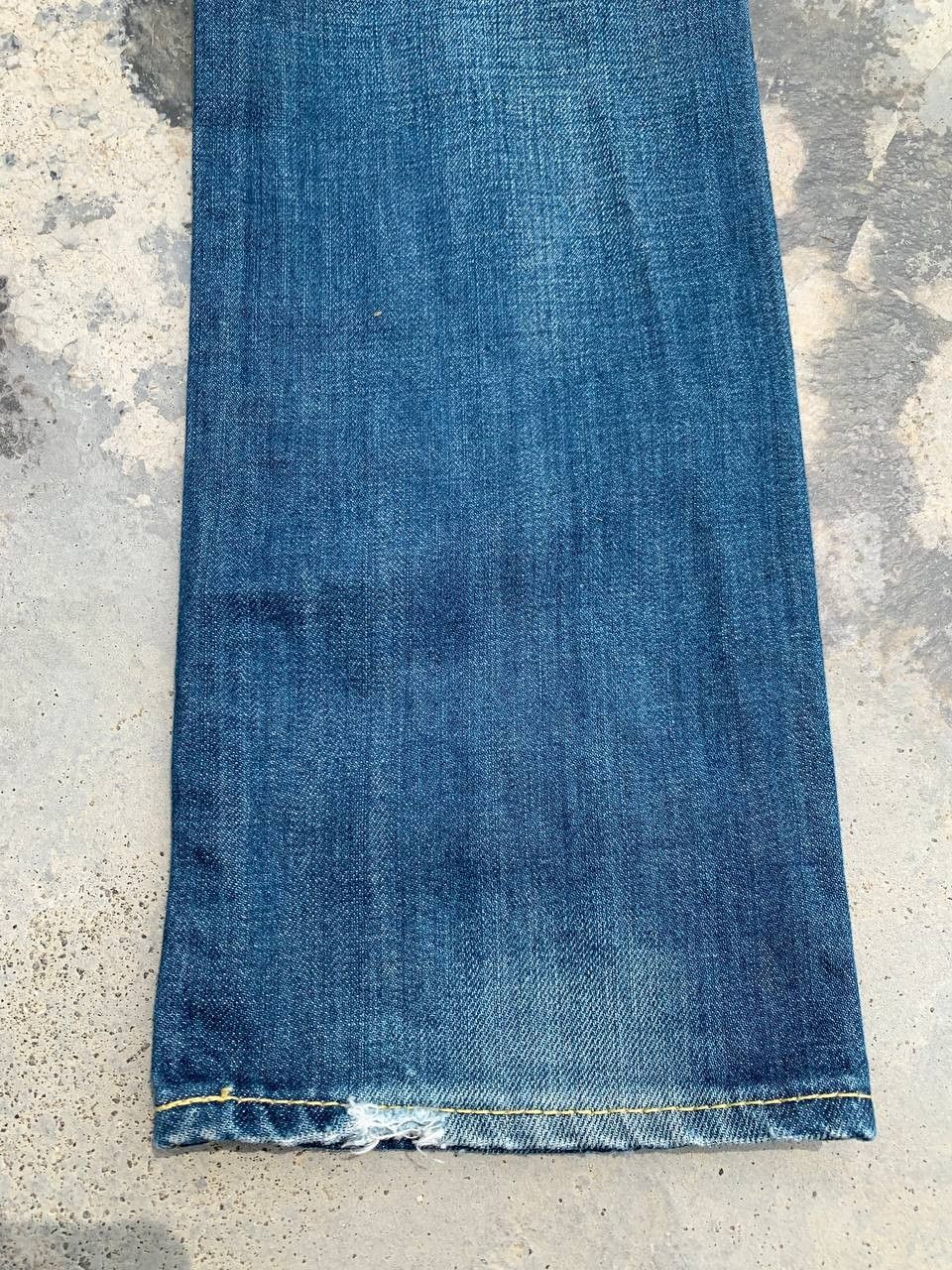 Japanese Brand Vintage SLY Low Waist Distressed Goth Denim Jeans Size US 28 / EU 44 - 9 Thumbnail
