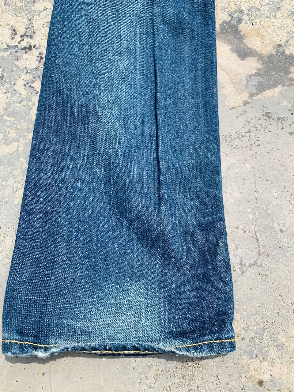 Japanese Brand Vintage SLY Low Waist Distressed Goth Denim Jeans Size US 28 / EU 44 - 10 Thumbnail