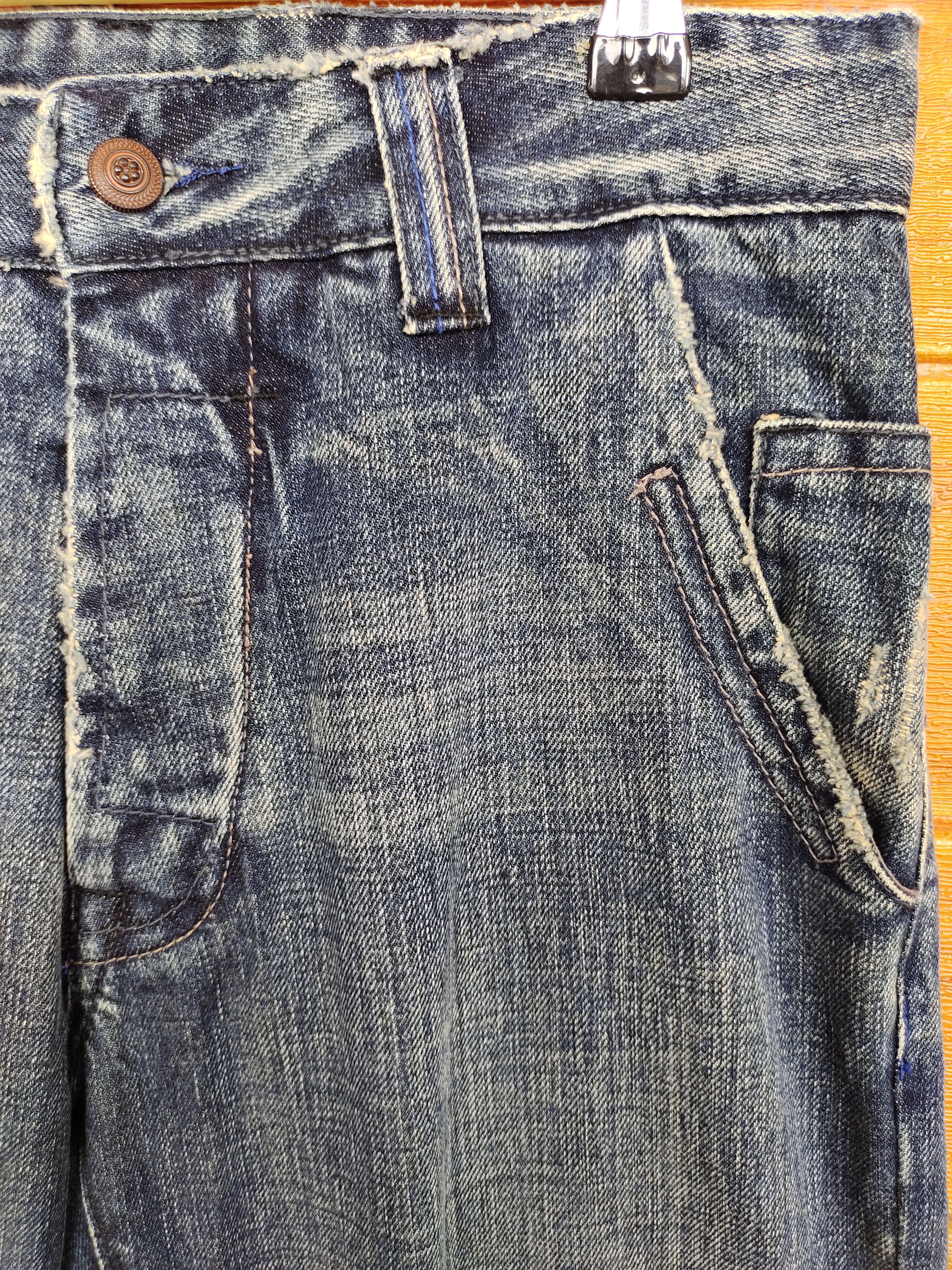 Le Grande Bleu (L.G.B.) Flare Jeans 55DSL Curve Leg Denim Jeans Boot cut Size US 29 - 13 Thumbnail