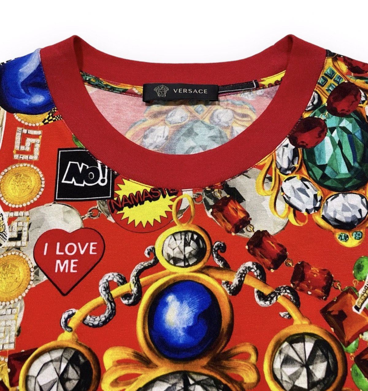Versace FW19 Diamond Printed Tee Size US XL / EU 56 / 4 - 6 Thumbnail