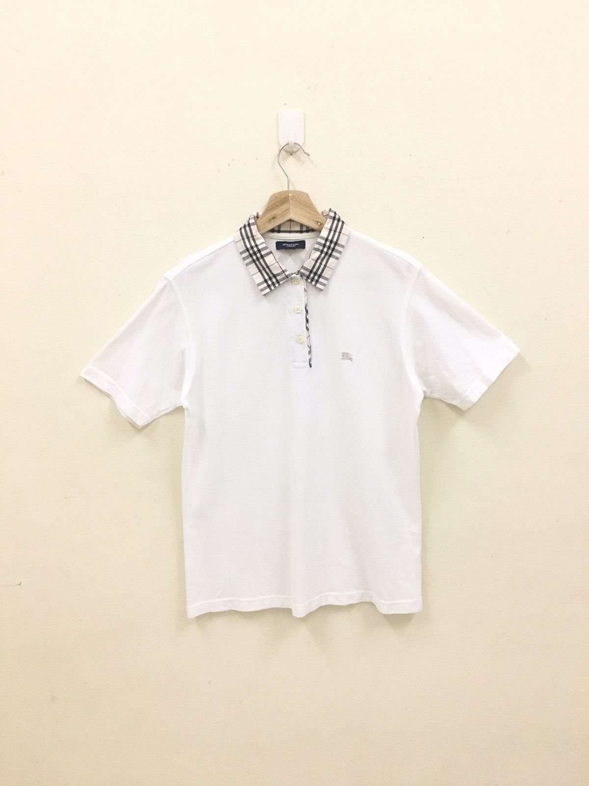 Burberry Burberry Novacheck Polo Size US L / EU 52-54 / 3 - 1 Thumbnail
