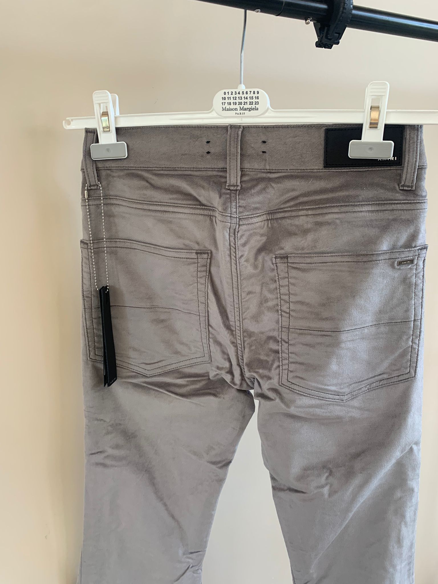 Amiri Velour Flare Denim Size US 29 - 8 Thumbnail