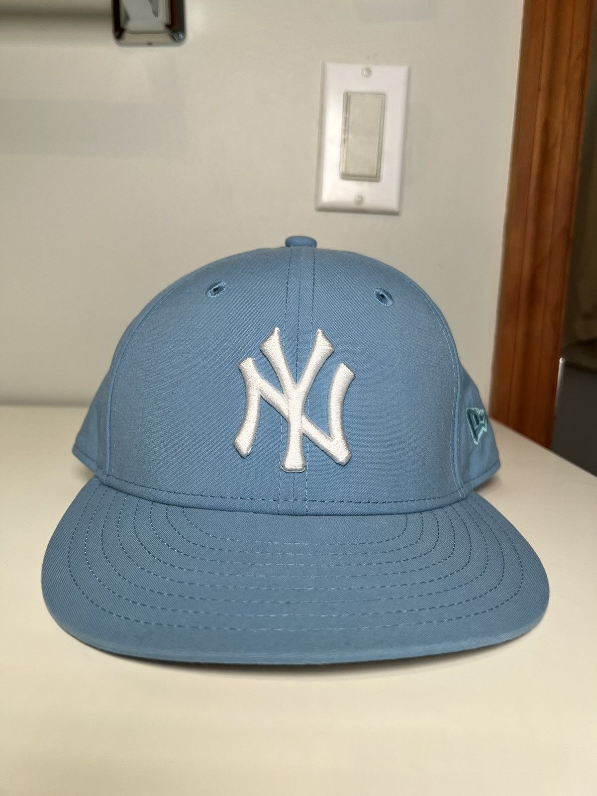 Kith New Era Yankees Baby Blue Fitted Hat