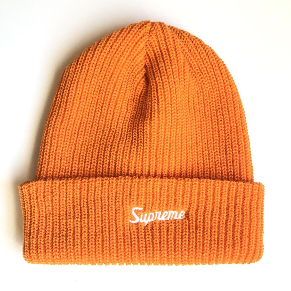 Supreme FW22 Loose Gauge Beanie ORANGE Size ONE SIZE - 1 Thumbnail