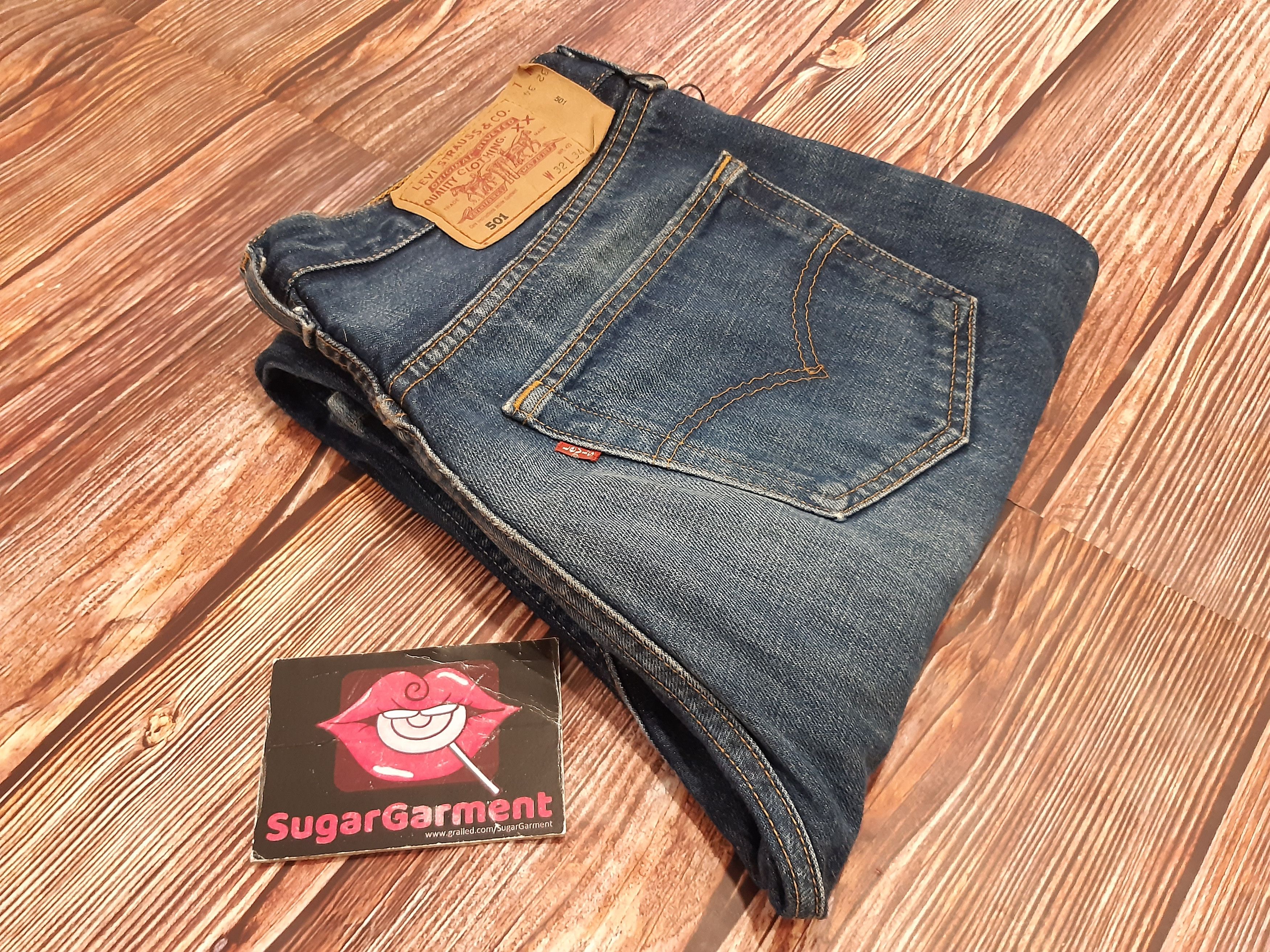 Levi's Levis 501 Vintage Rare Iconic Jeans Size US 32 / EU 48 - 13 Thumbnail