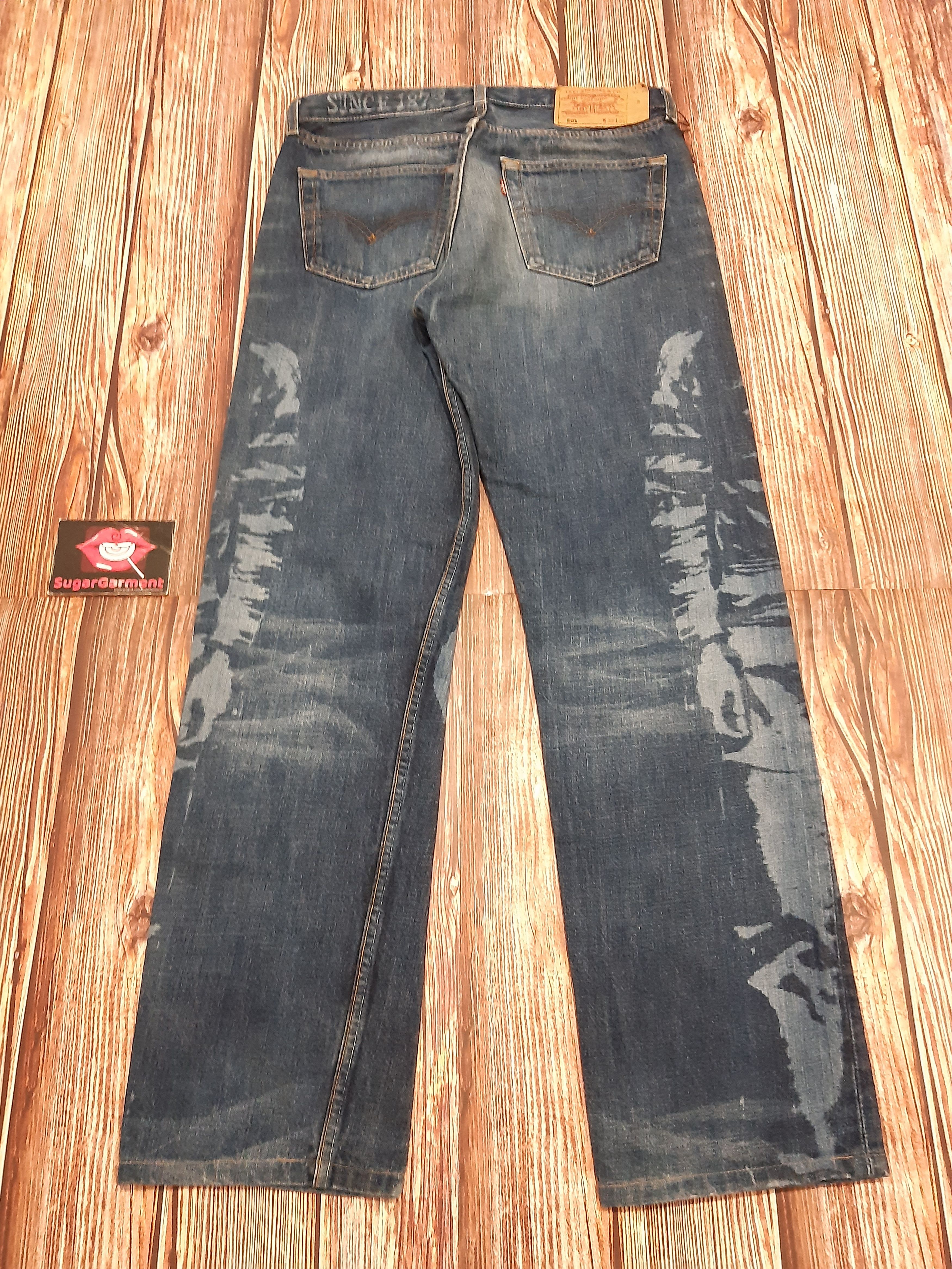Levi's Levis 501 Vintage Rare Iconic Jeans Size US 32 / EU 48 - 9 Thumbnail