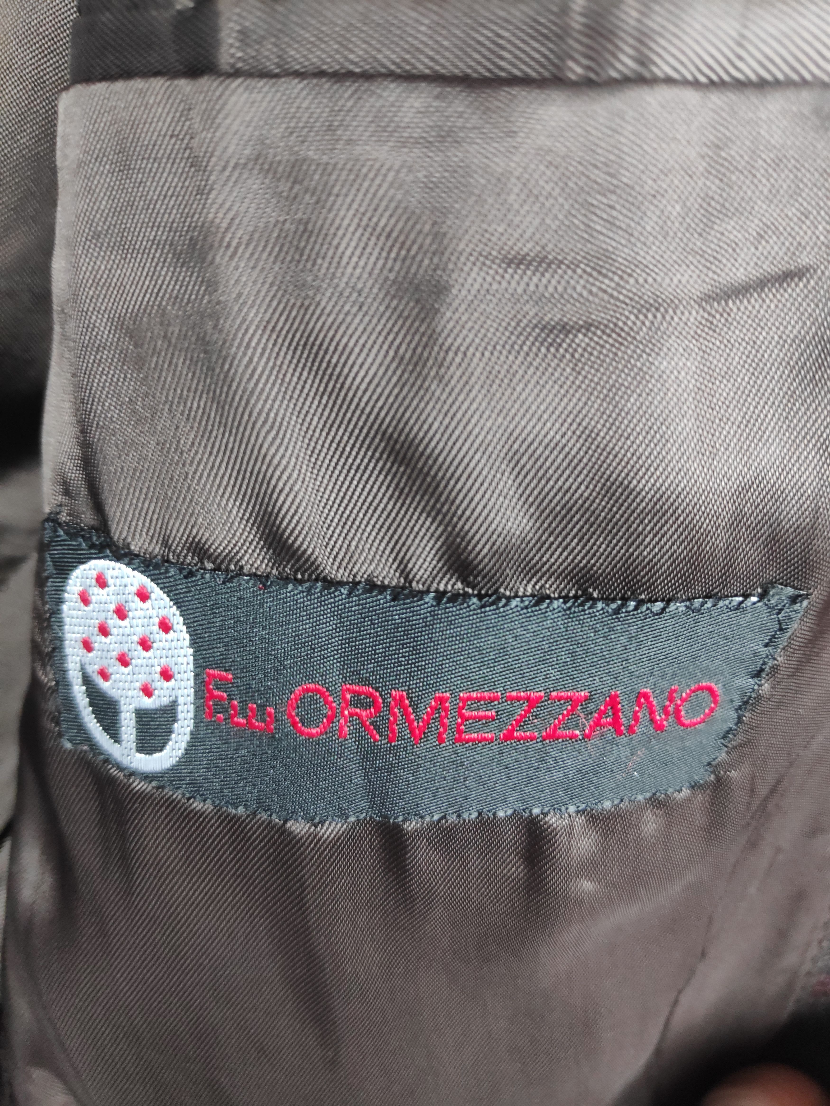 Longchamp Vintage Ormezzano Longchamp Virgin Wool Designer Coat Size 48R - 6 Thumbnail