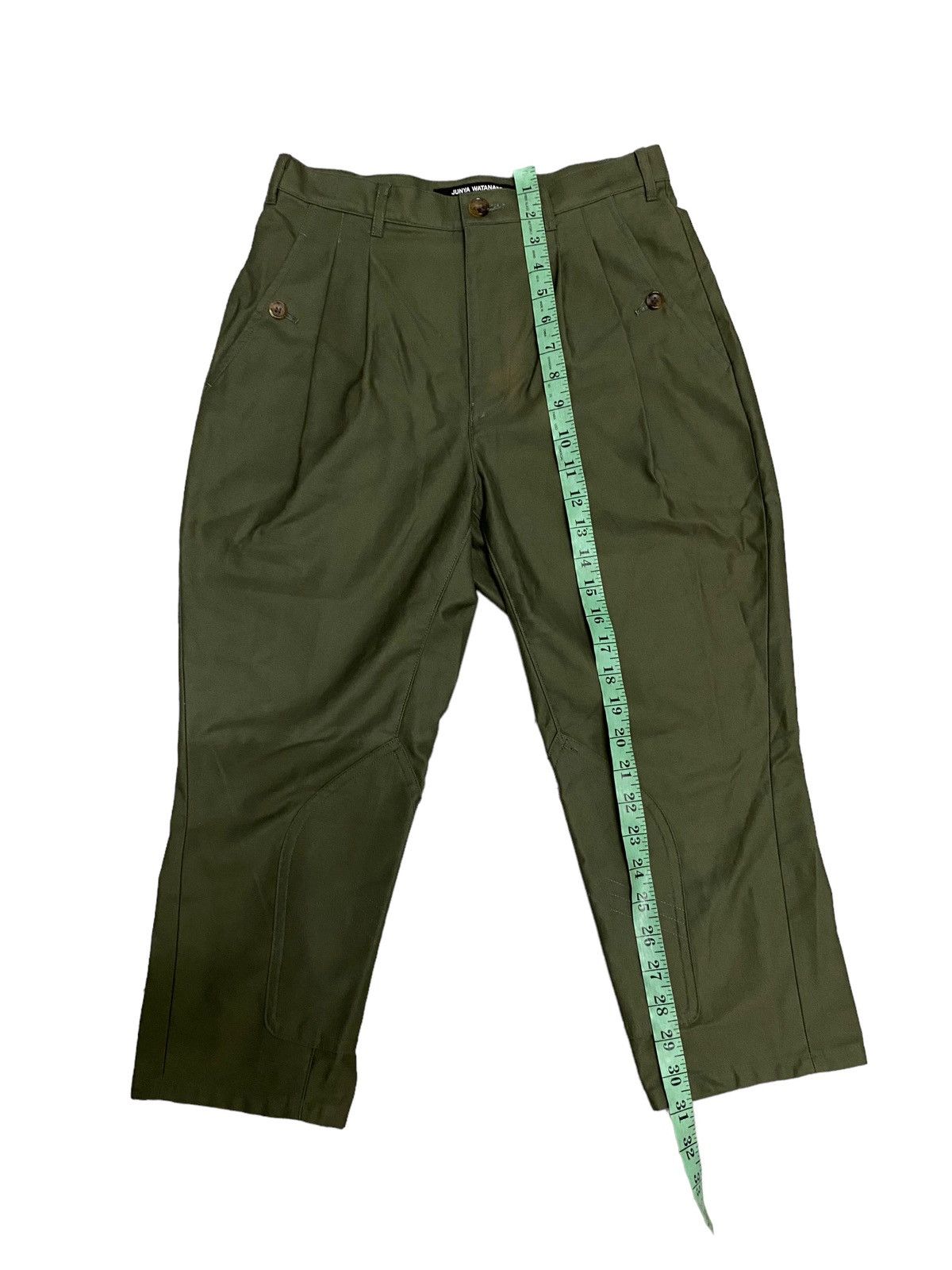 Comme des Garcons × Junya Watanabe AD2012 Junya Watanabe Comme Des Garcon Cropped Pants Size US 28 / EU 44 - 11 Thumbnail