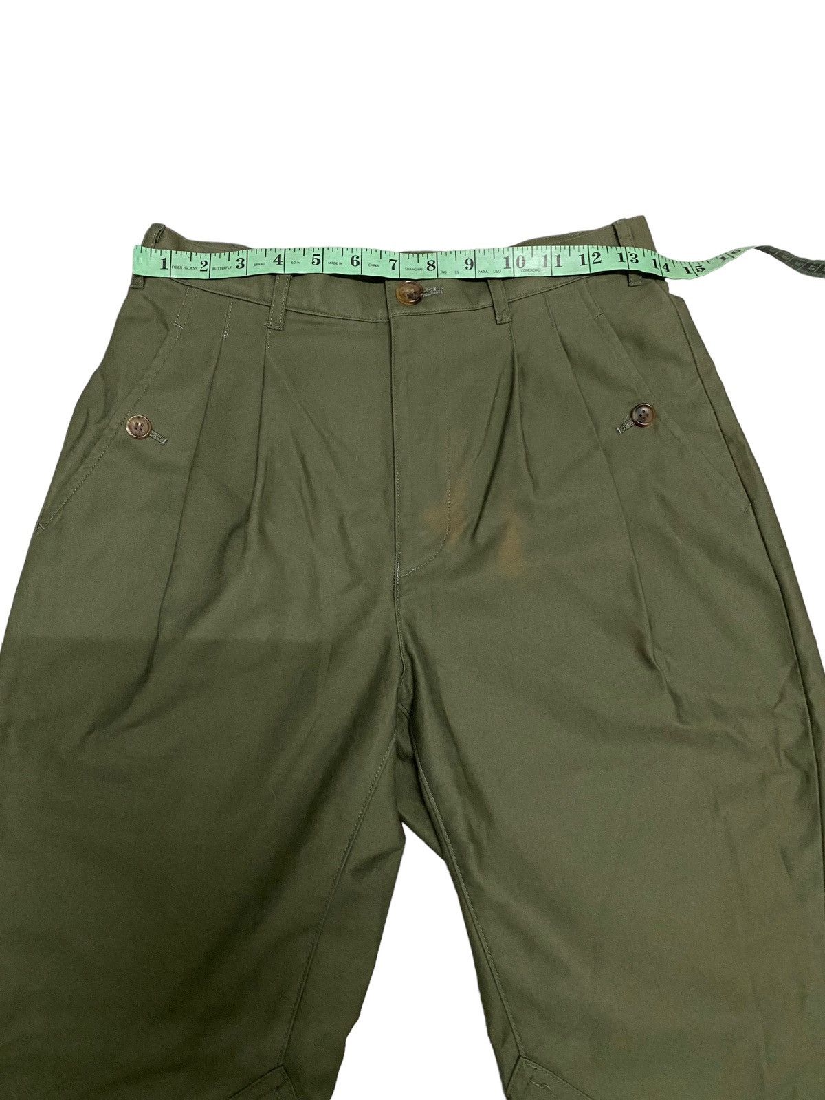 Comme des Garcons × Junya Watanabe AD2012 Junya Watanabe Comme Des Garcon Cropped Pants Size US 28 / EU 44 - 10 Thumbnail