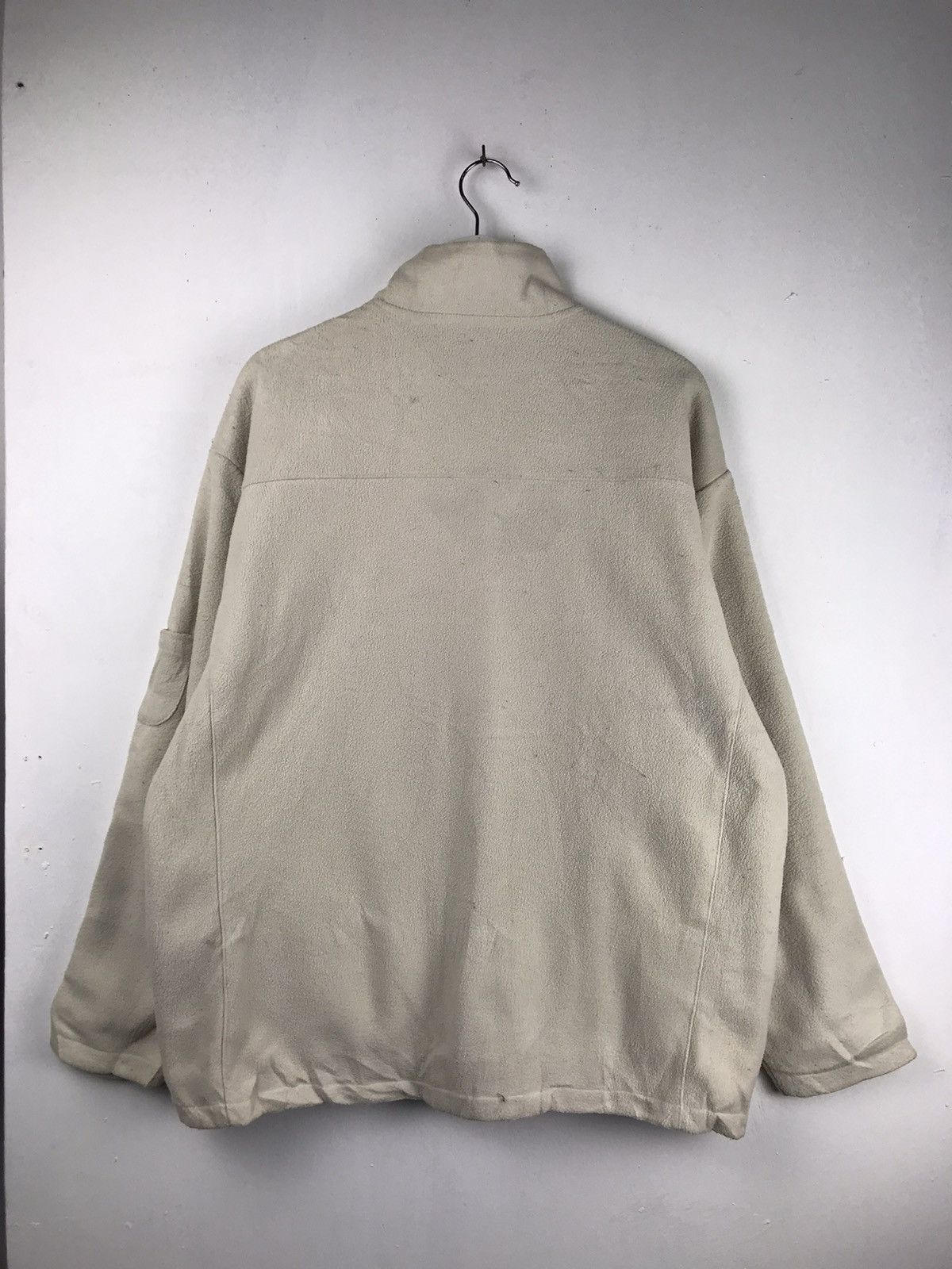Japanese Brand × Nike × Vintage Vintage Nike Retro Fleece Zipper Jacket Size US L / EU 52-54 / 3 - 2 Thumbnail